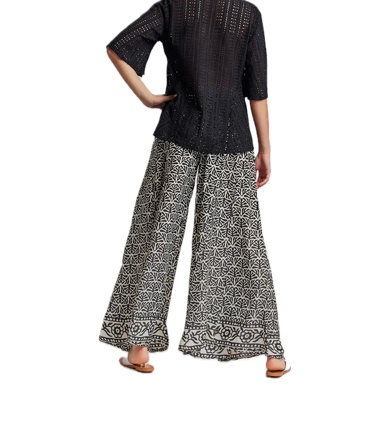 Pantaloni a palazzo Donna Iconique