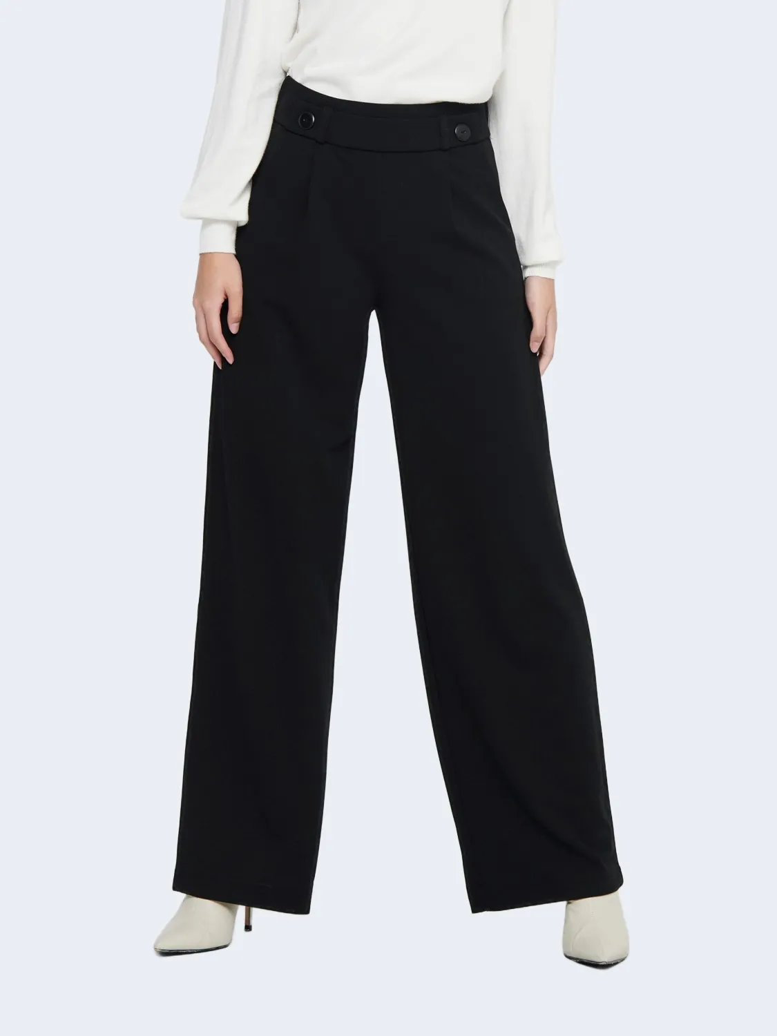 Pantaloni a palazzo Jacqueline De Yong DYGEGGO NEW LONG JRS NOOS Nero
