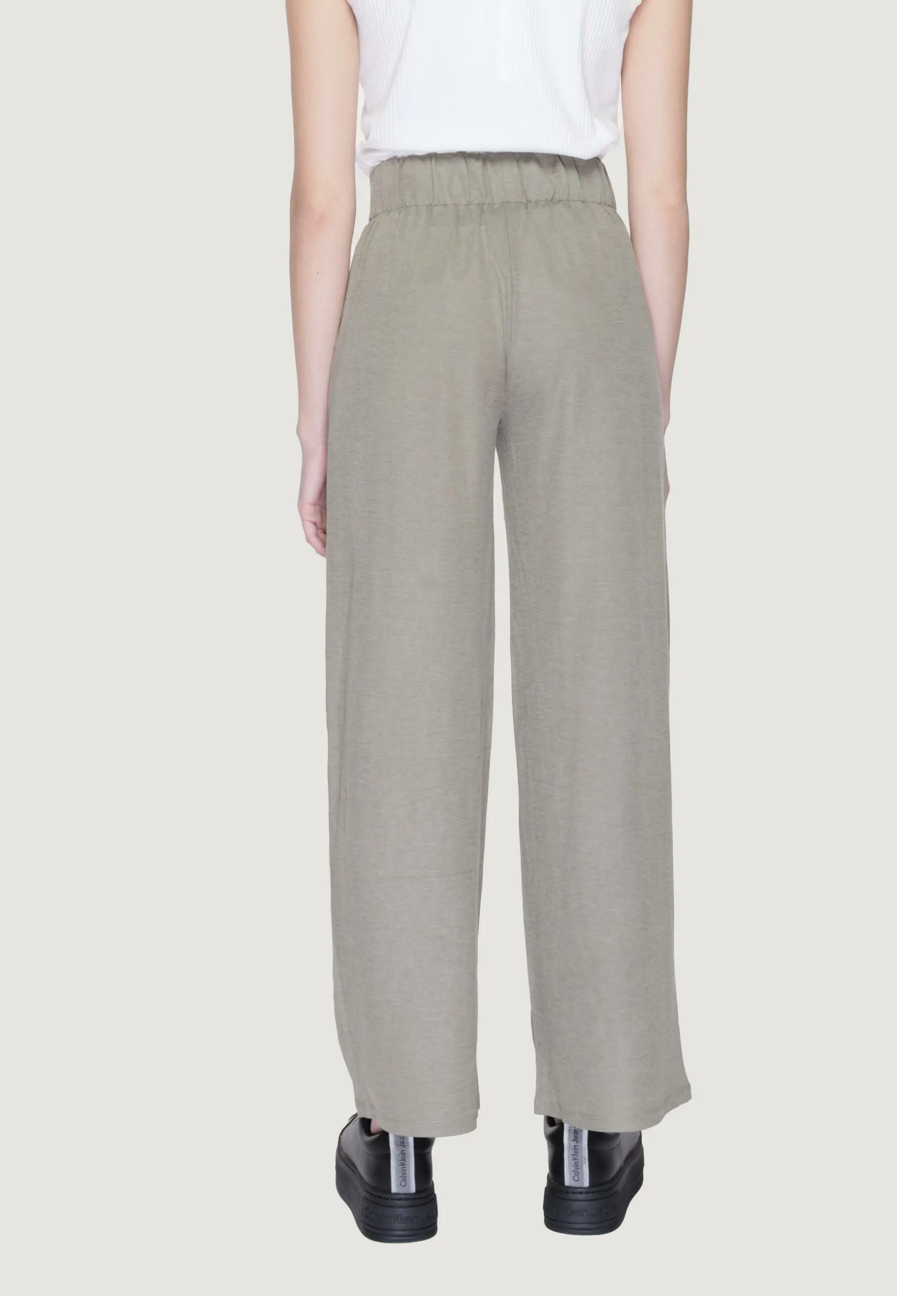 Pantaloni a palazzo Jacqueline De Yong Jdybirdie Geggo Long Jrs Noos Verde