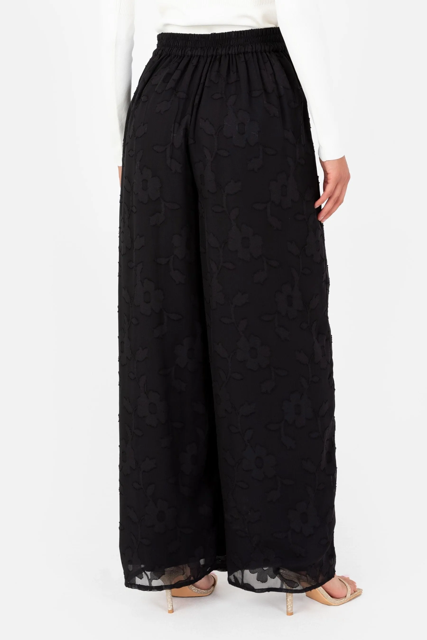 Pantaloni a palazzo Lovedrobe Burnout    