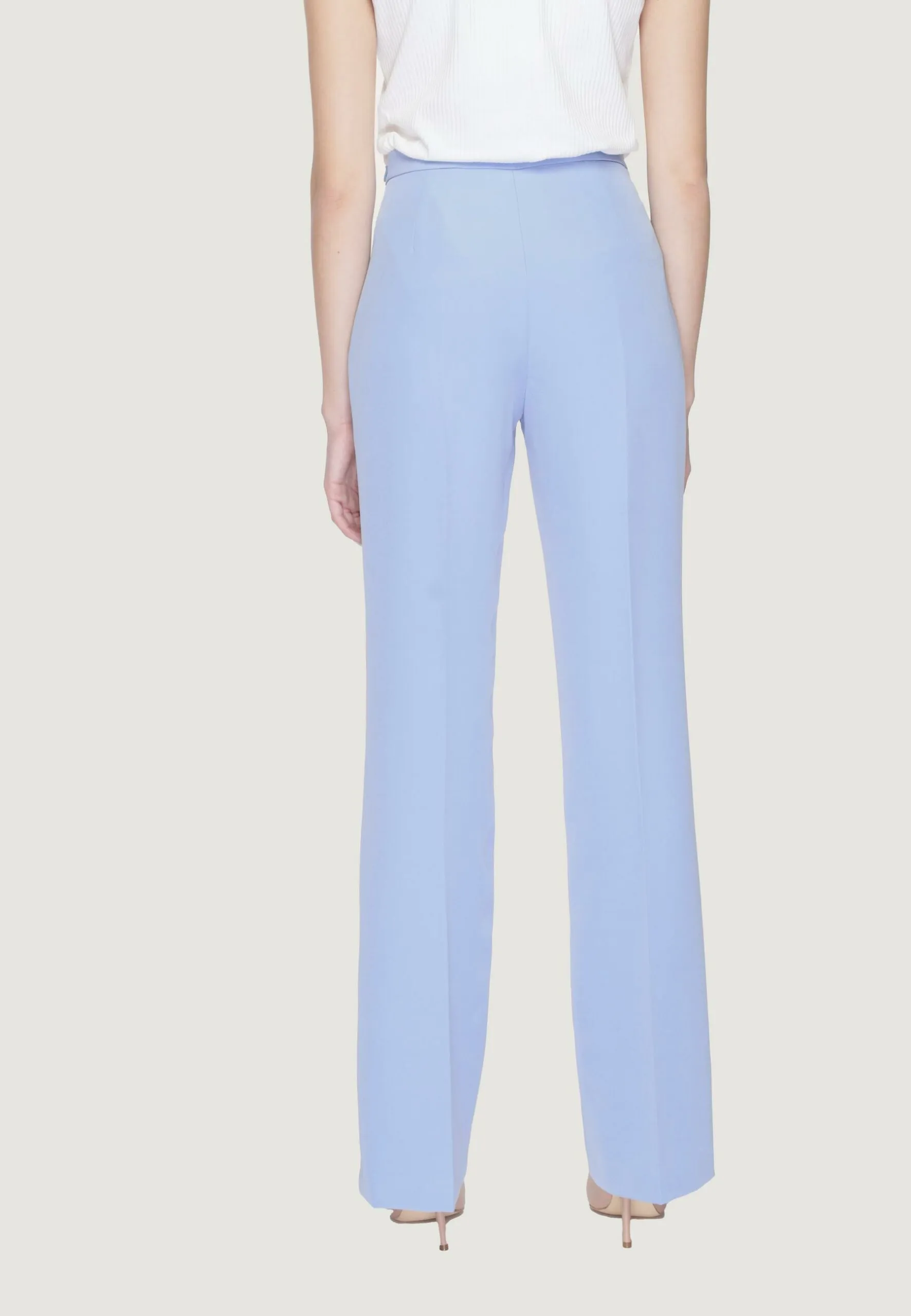 Pantaloni a palazzo Silence  Lilla