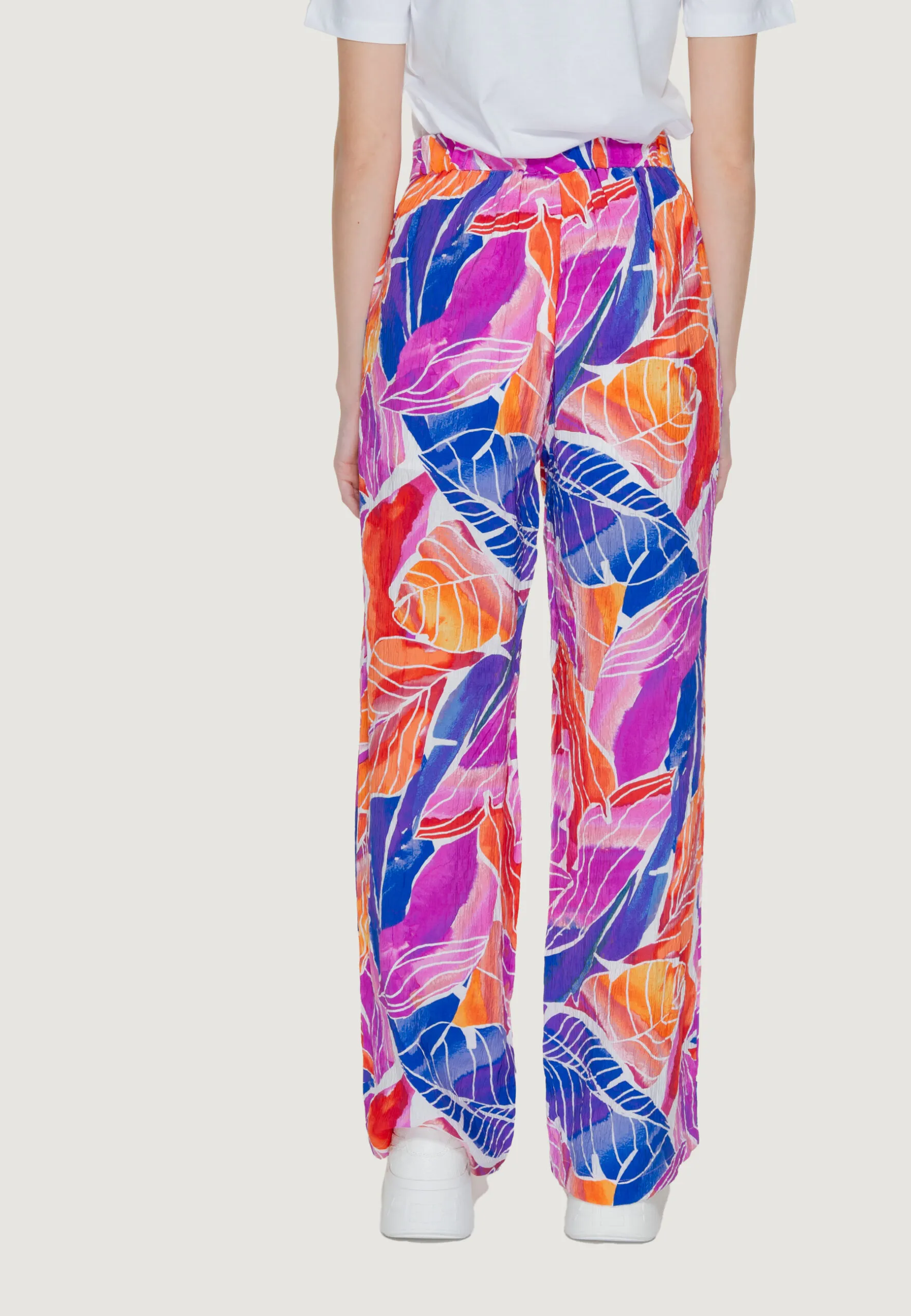 Pantaloni a palazzo Vila Clothes Vilimia Osa Hw Rosa