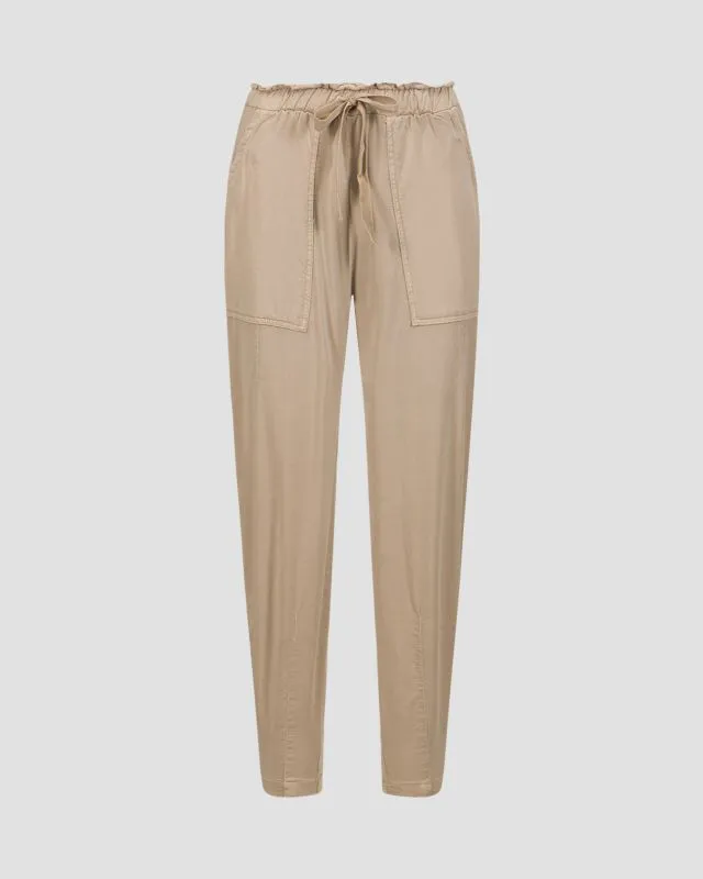 Pantaloni balloon neri da donna Deha