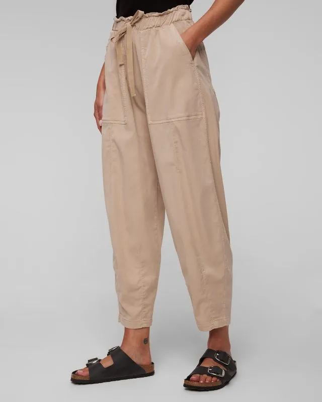 Pantaloni balloon neri da donna Deha