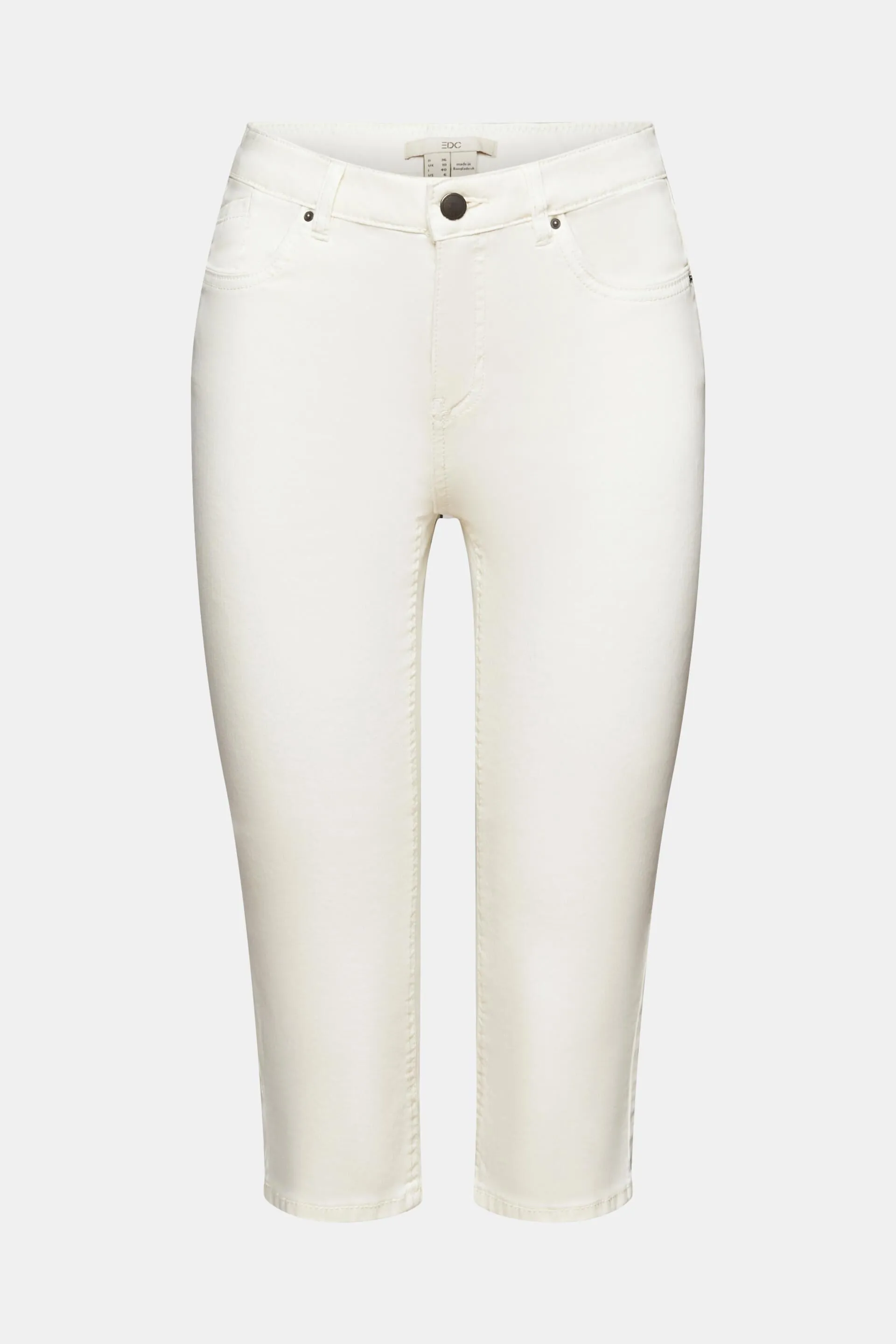 Pantaloni capri in cotone biologico