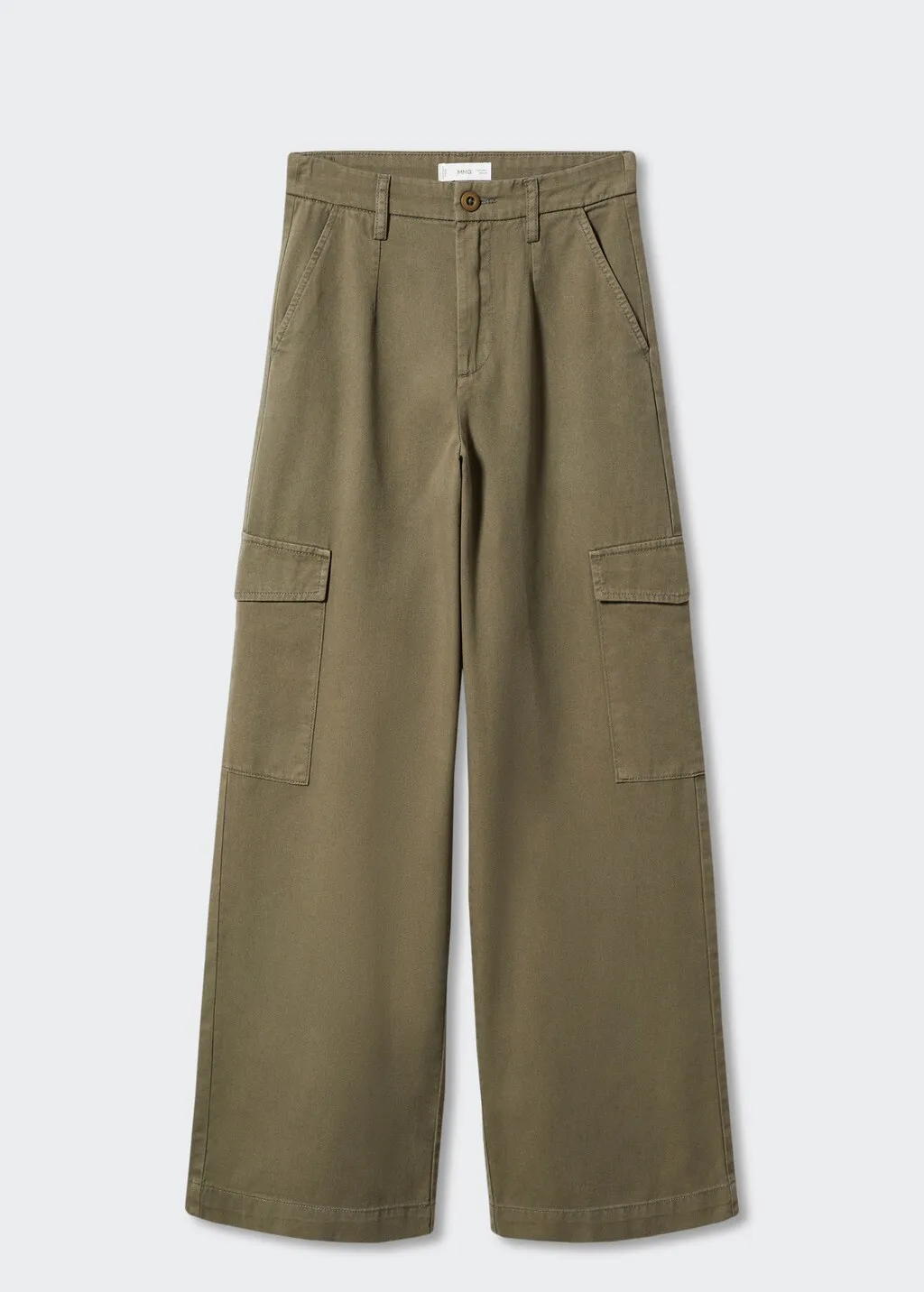 Pantaloni cargo cotone