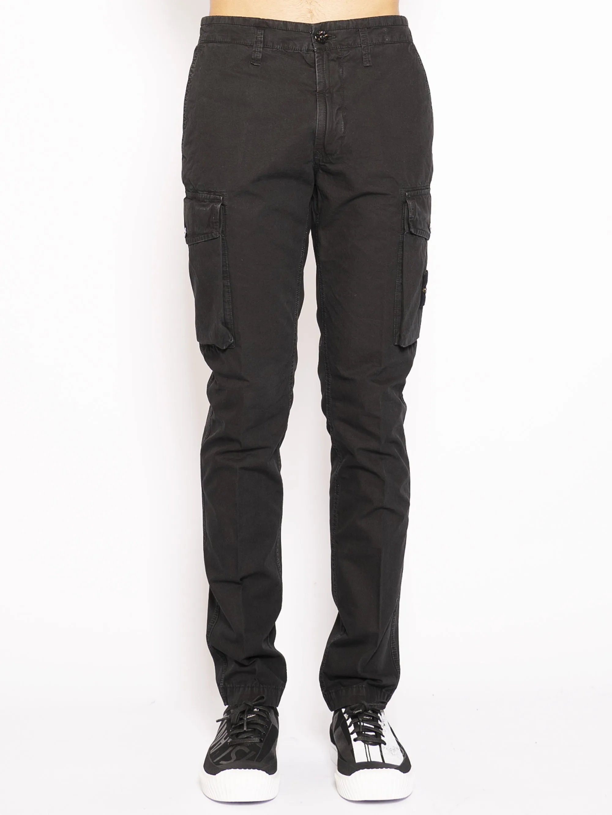 Pantaloni Cargo Nero
