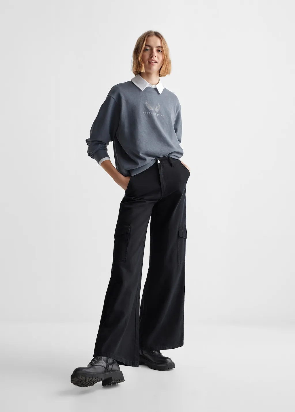 Pantaloni cargo tasche