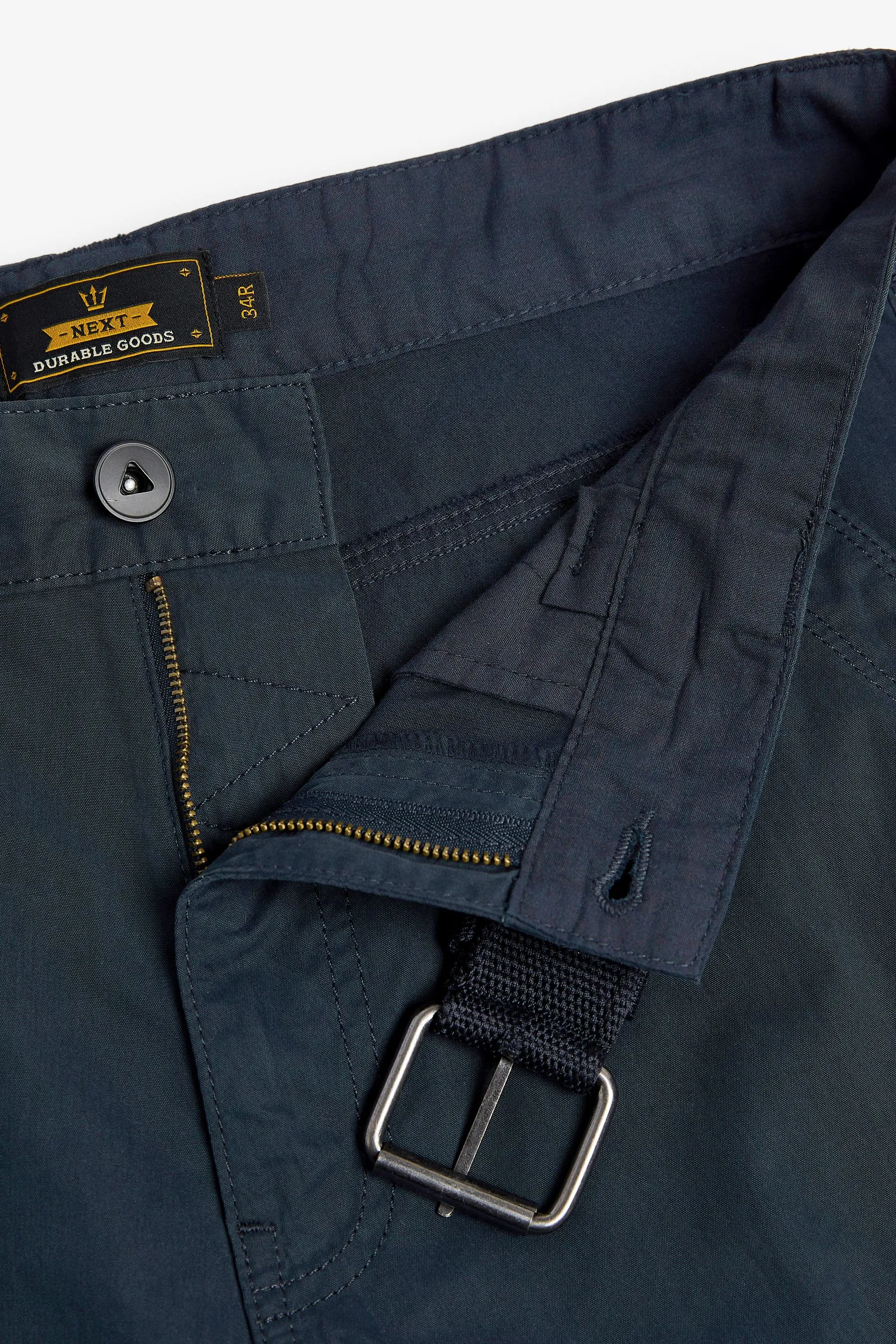 Pantaloni cargo tecnologici con cintura