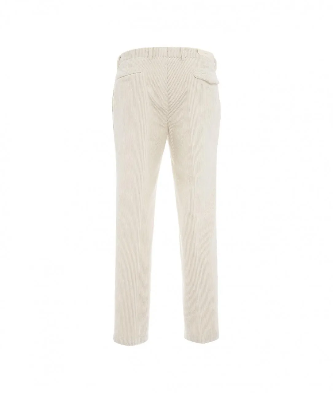 Pantaloni di velluto a coste crema crema