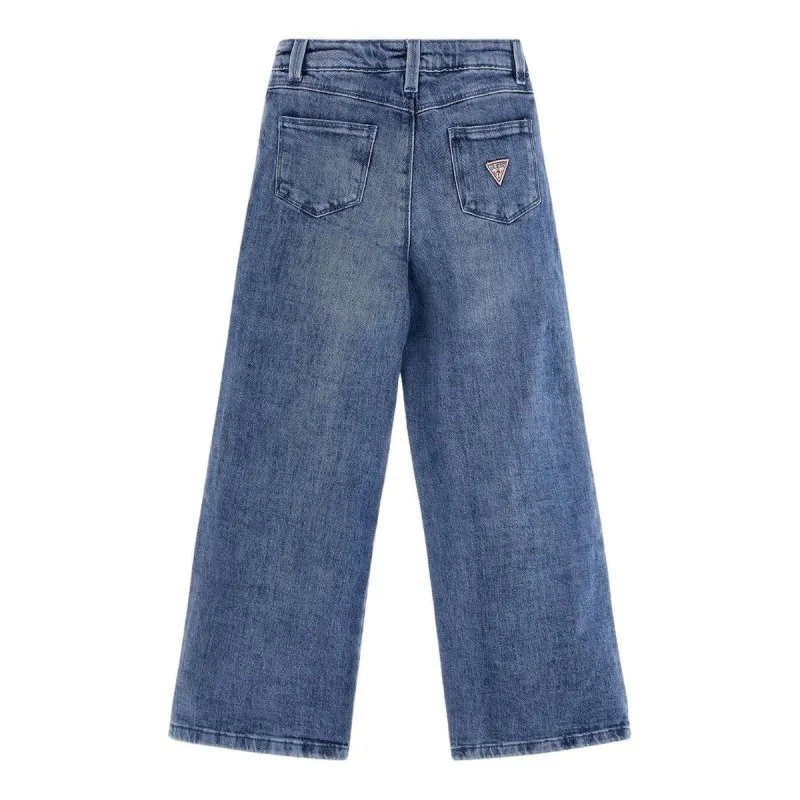 PANTALONI JEANS A PALAZZO PER BAMBINI GUESS