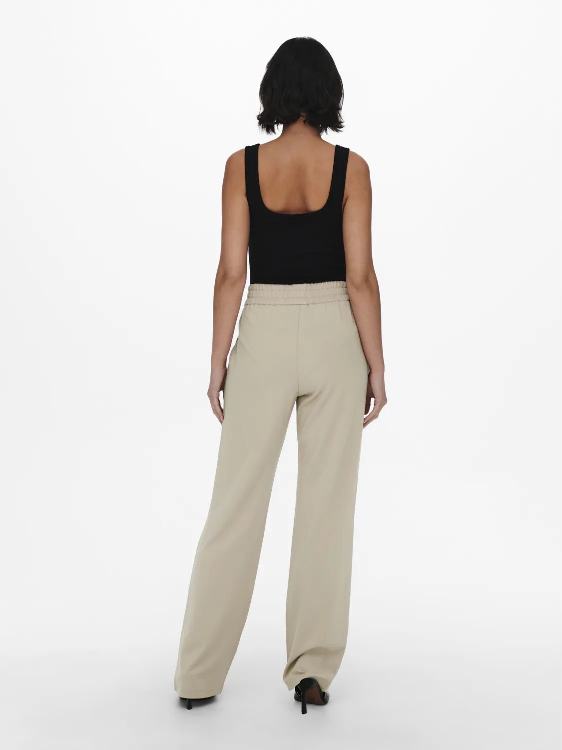 Pantaloni palazzo donna in tessuto elasticizzato