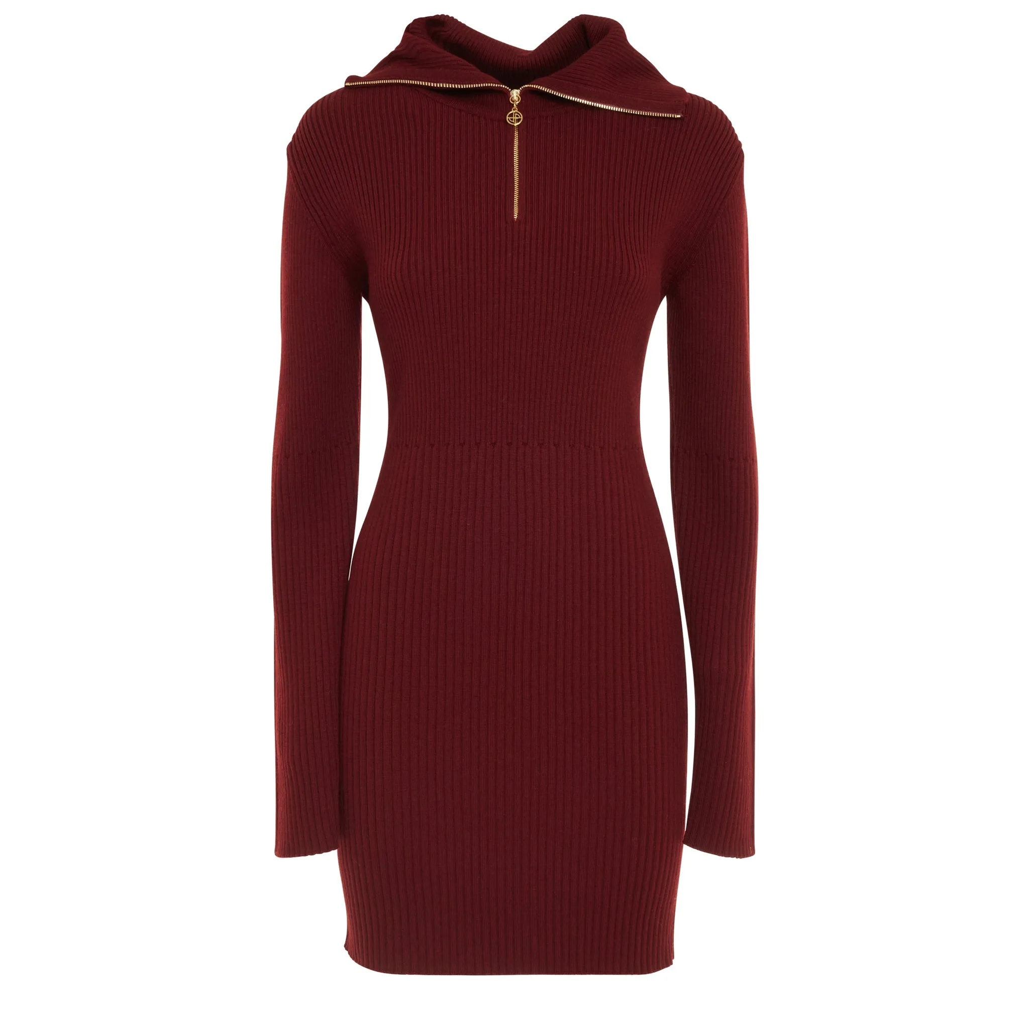 PATOU  Abito in lana rosso