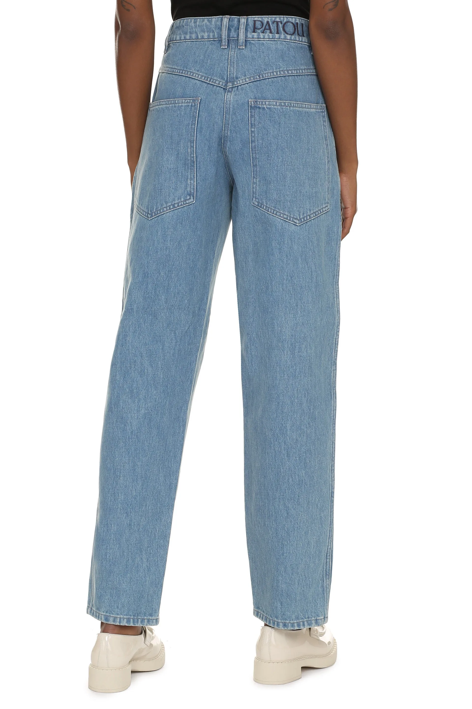 Patou Pantaloni cargo in denim
