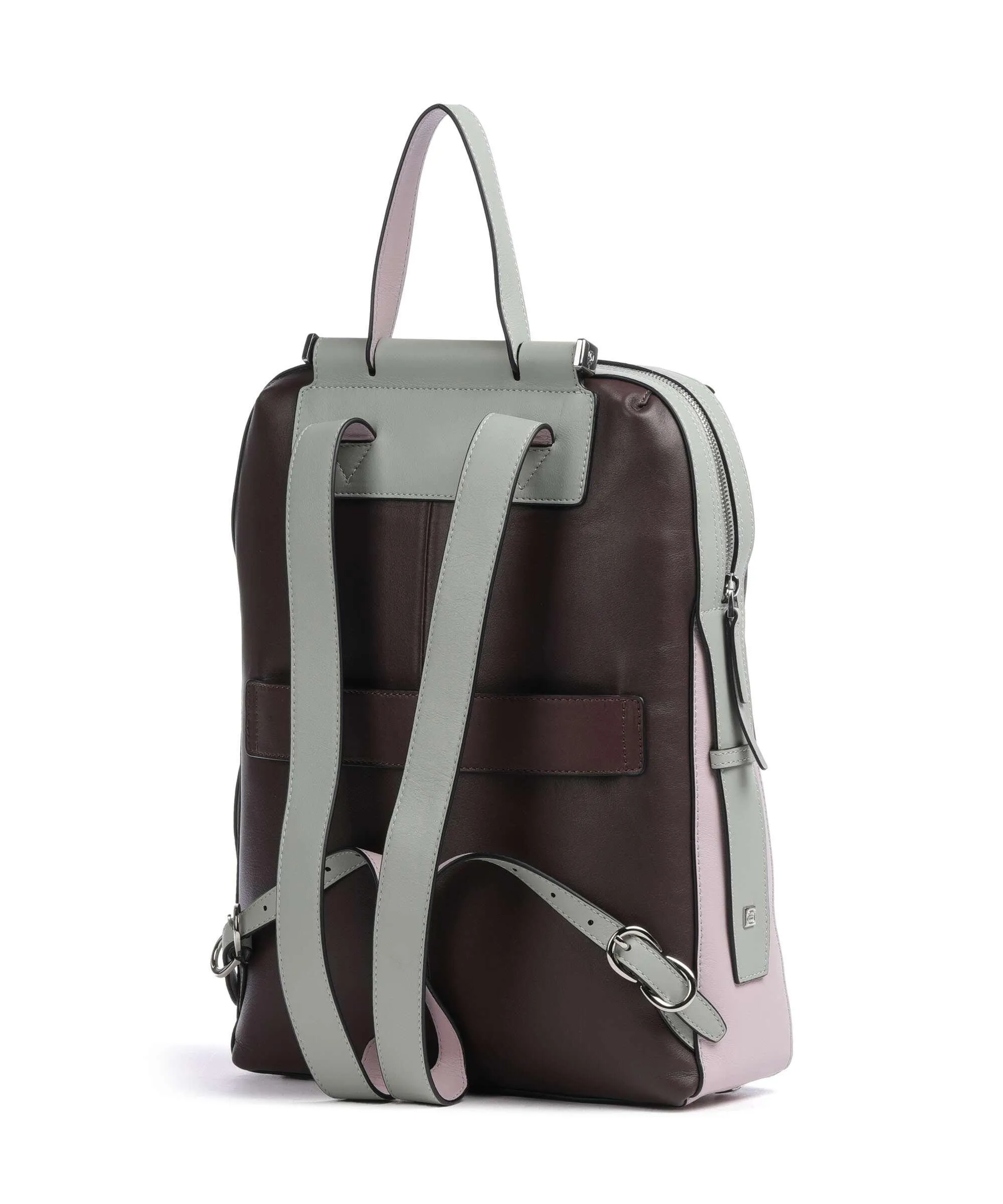  Piquadro Circle Zaino porta pc 14″ pelle di vacchetta grana multicolore  
