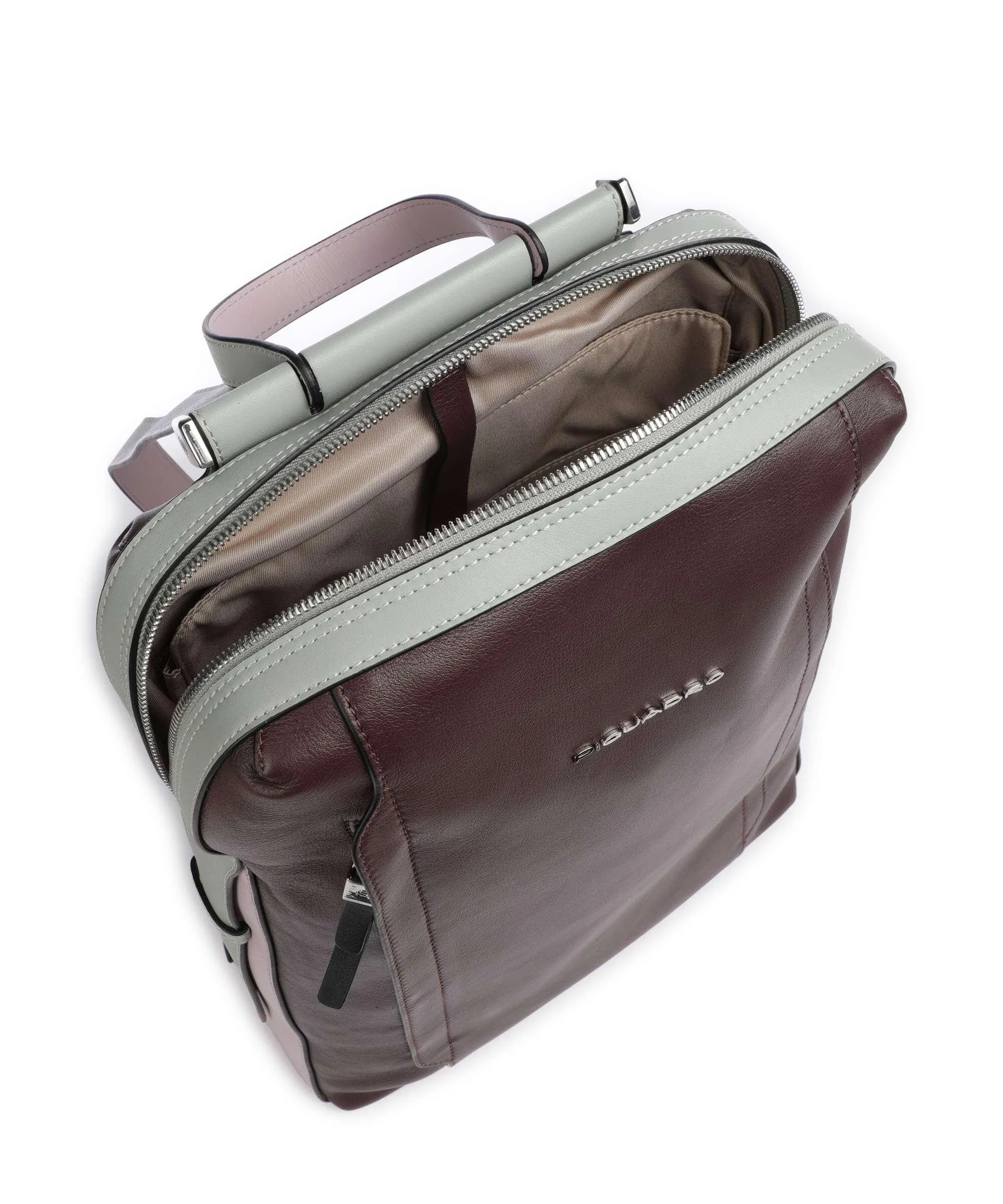  Piquadro Circle Zaino porta pc 14″ pelle di vacchetta grana multicolore  