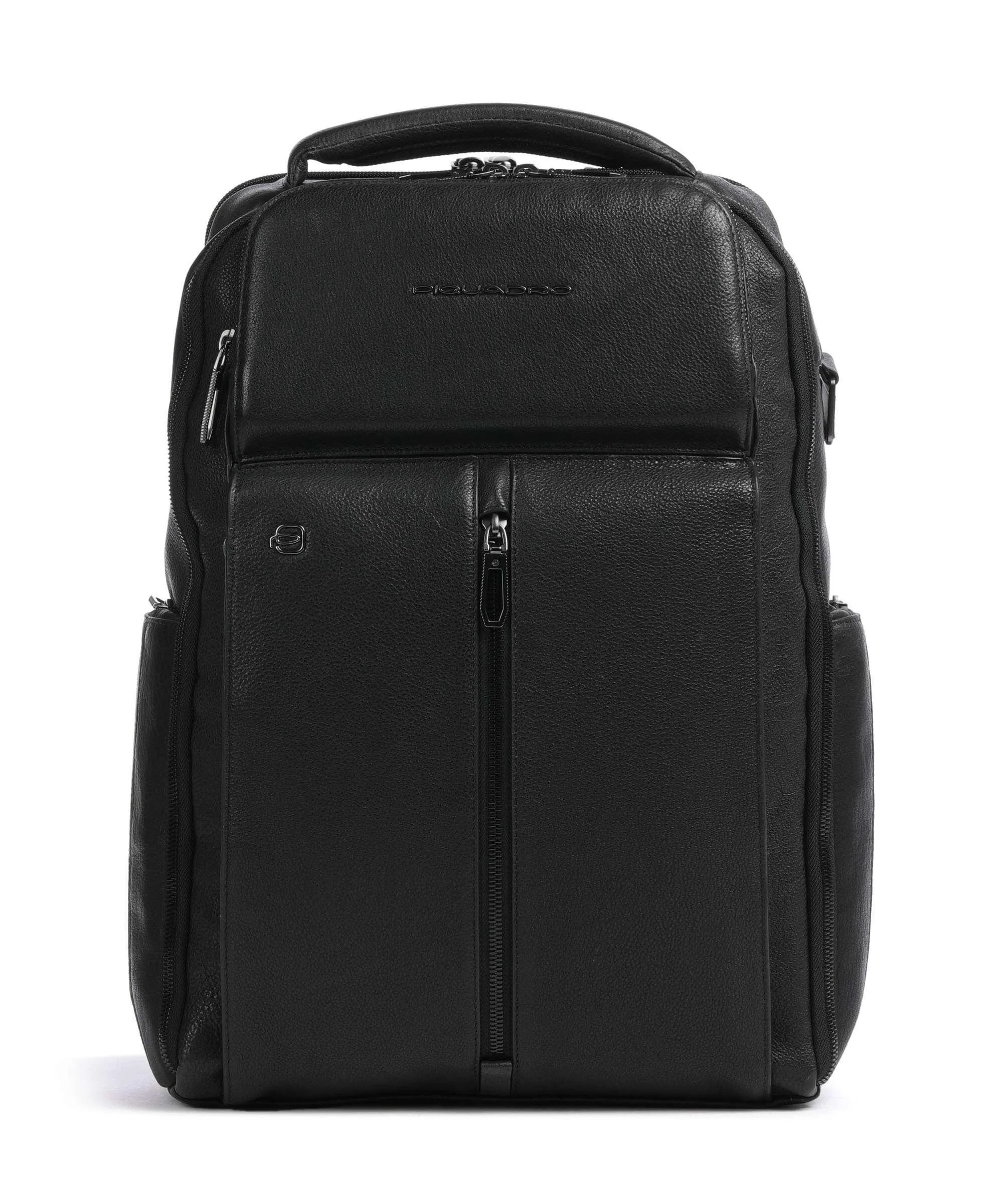  Piquadro Wollem Zaino 15″ pelle di vacchetta grana nero  