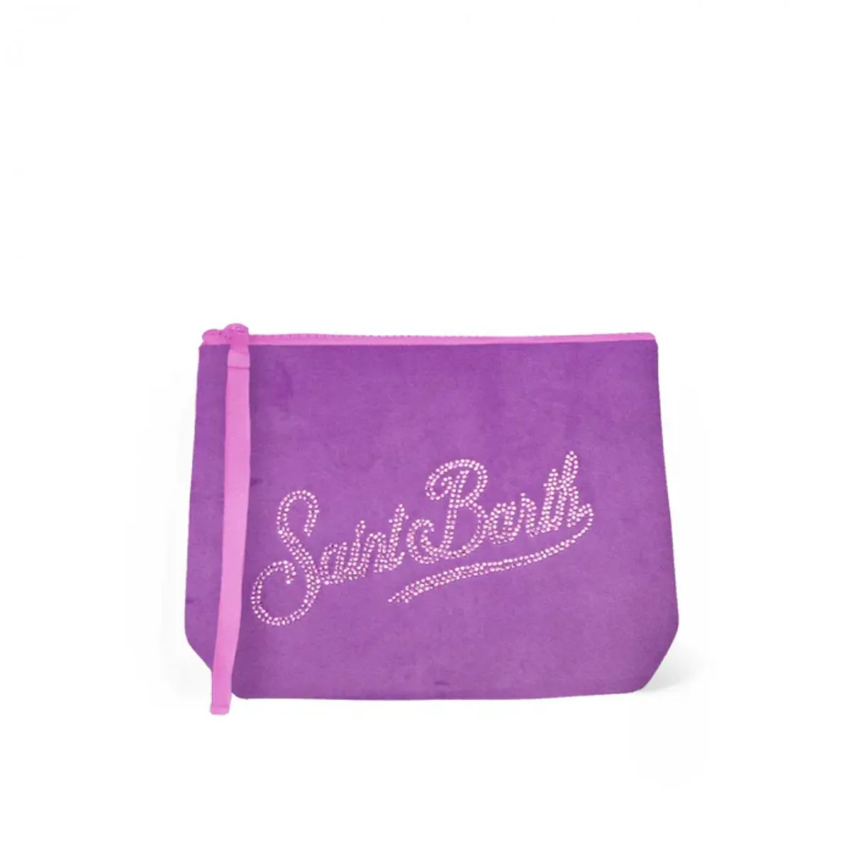 Pochette Aline In Velluto Con Strass