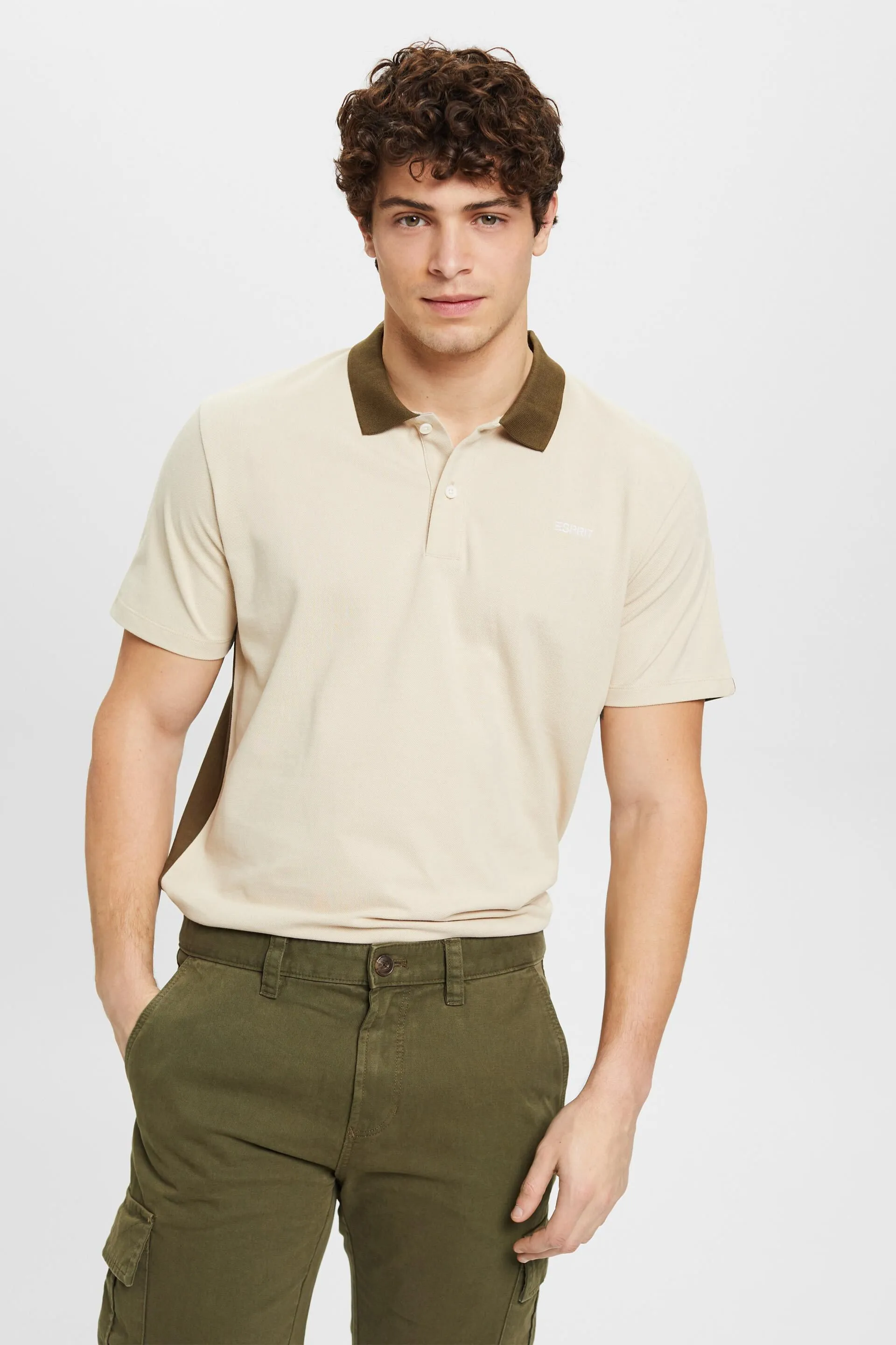 Polo bicolore
