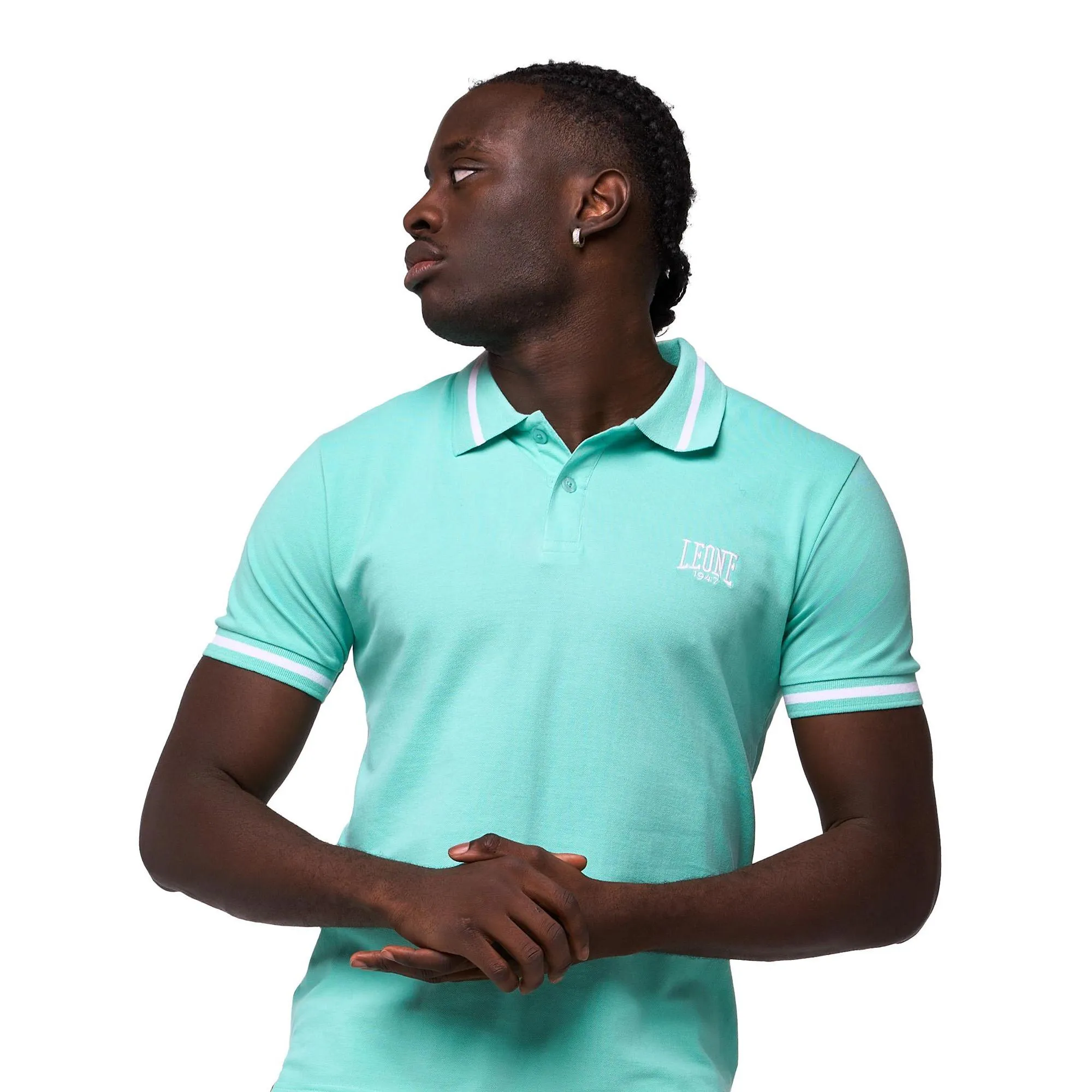 Polo da uomo con colletto Leone Basic