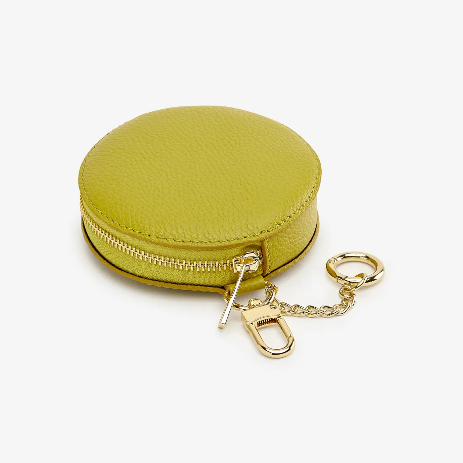 Portamonete in Pelle Lime