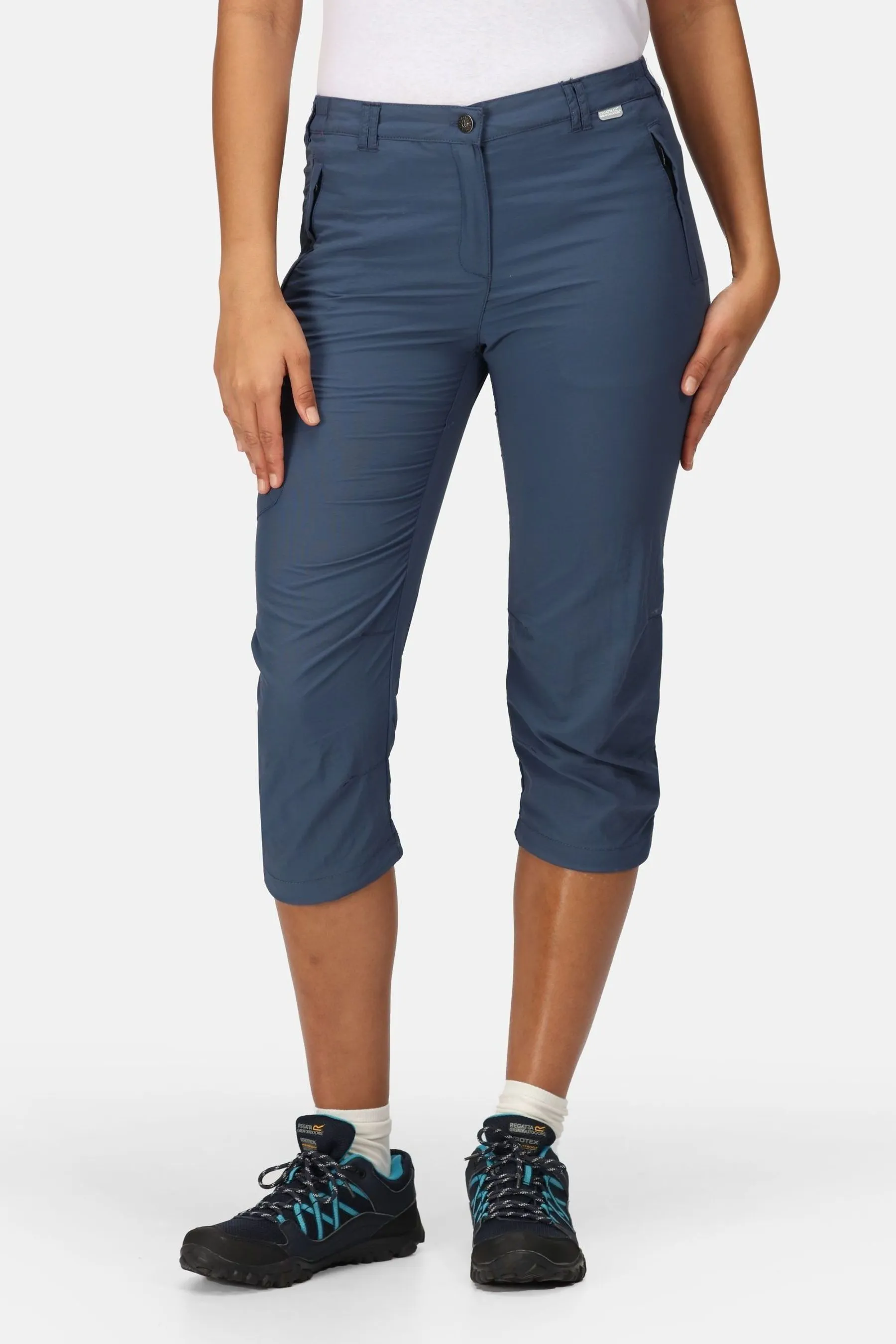 Regatta Chaska - Pantaloni Capri con protezione solare 40+