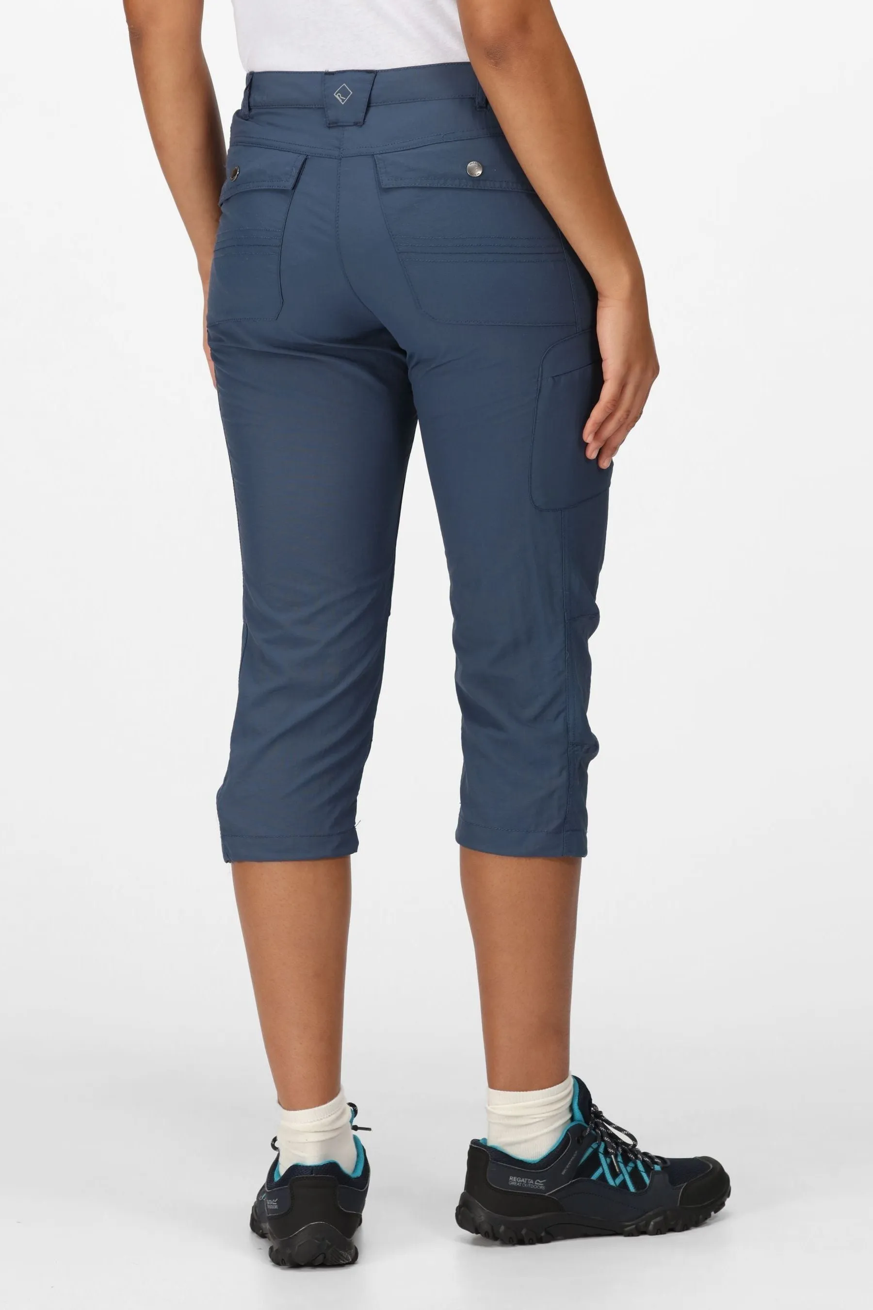 Regatta Chaska - Pantaloni Capri con protezione solare 40+