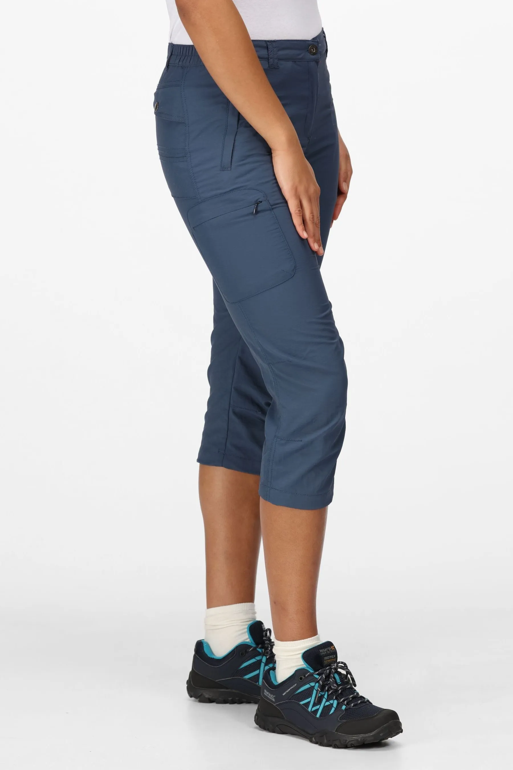Regatta Chaska - Pantaloni Capri con protezione solare 40+