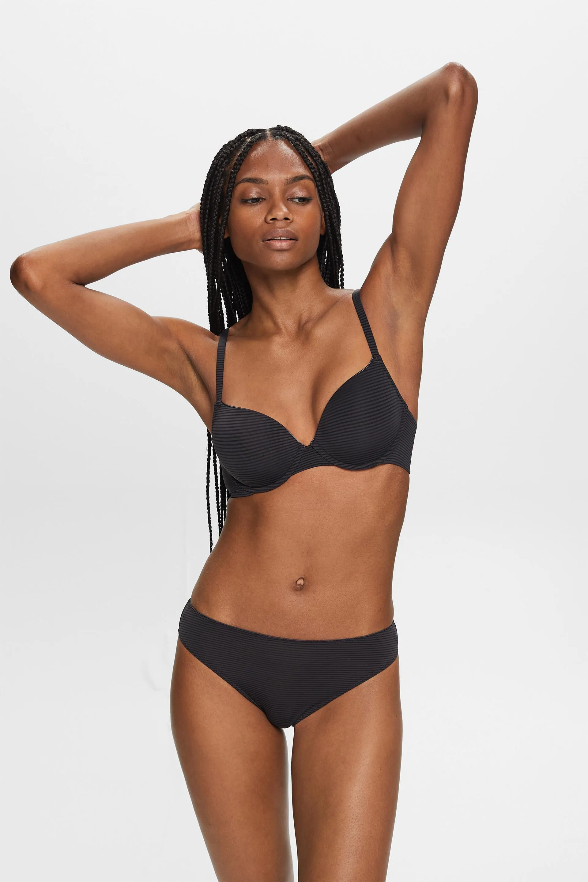 Reggiseno in microfibra imbottito e con ferretto