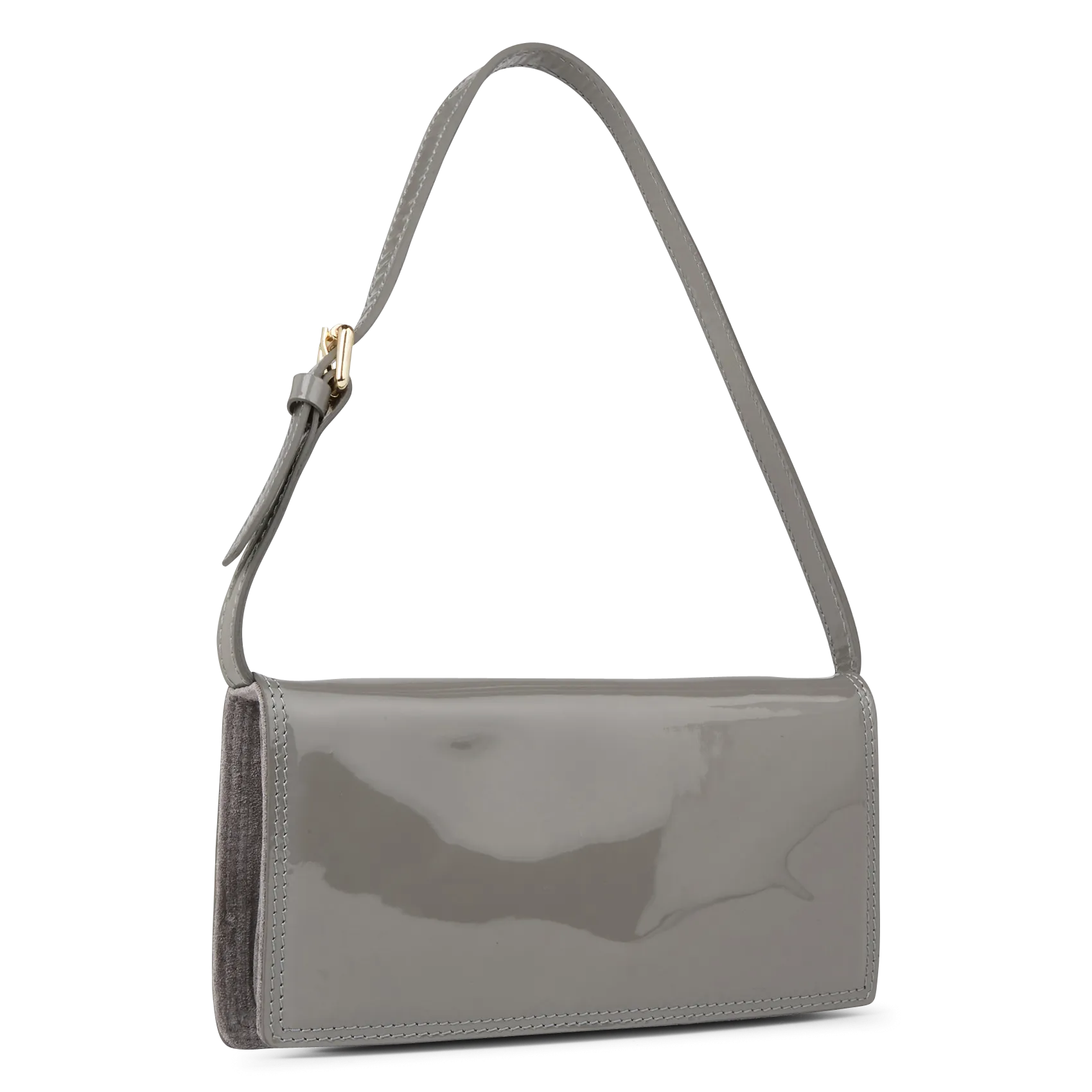  SAISON 1865   EMMA - Borsa a tracolla a busta con patta in pelle | Grigio