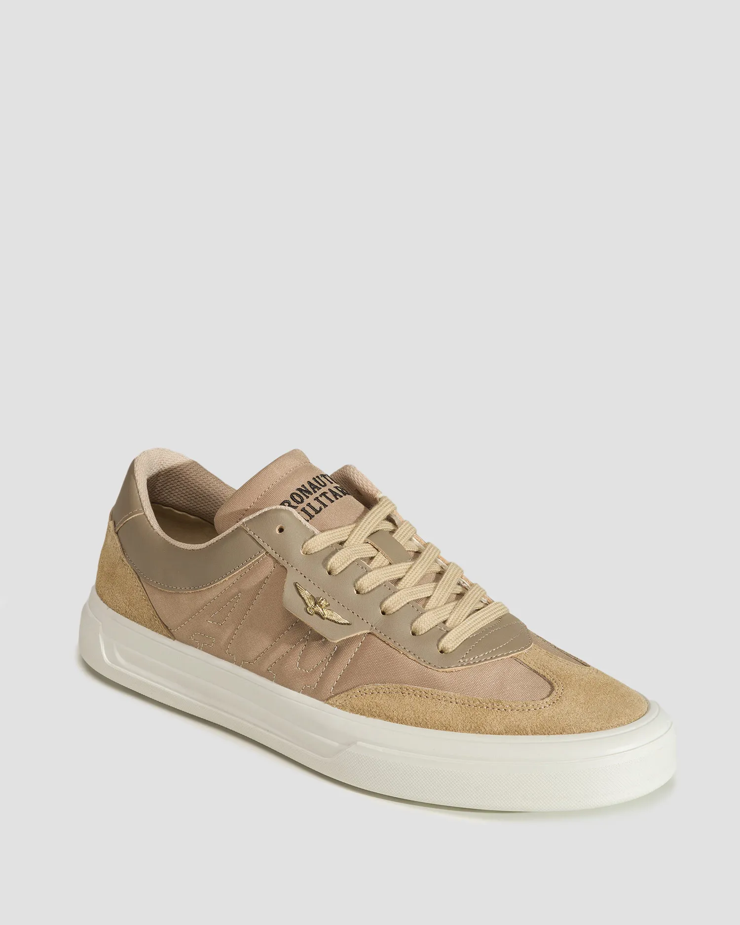 Scarpe beige da uomo Aeronautica Militare 241SC264CT3258-57538