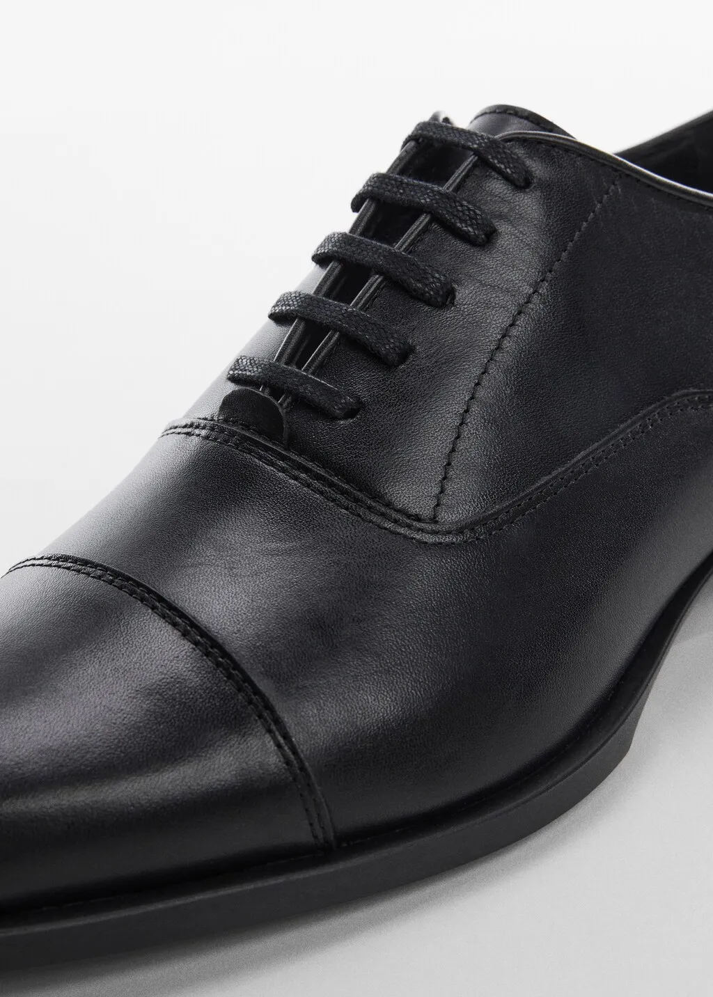 Scarpe completo allungate pelle