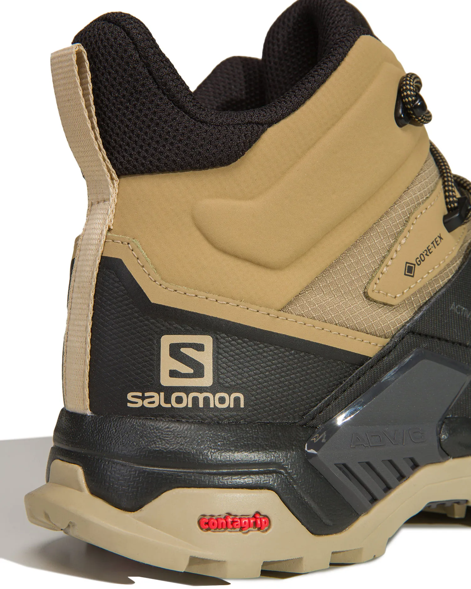 Scarpe da uomo SALOMON X ULTRA 4 MID GTX L41294100-kelp-black-safari