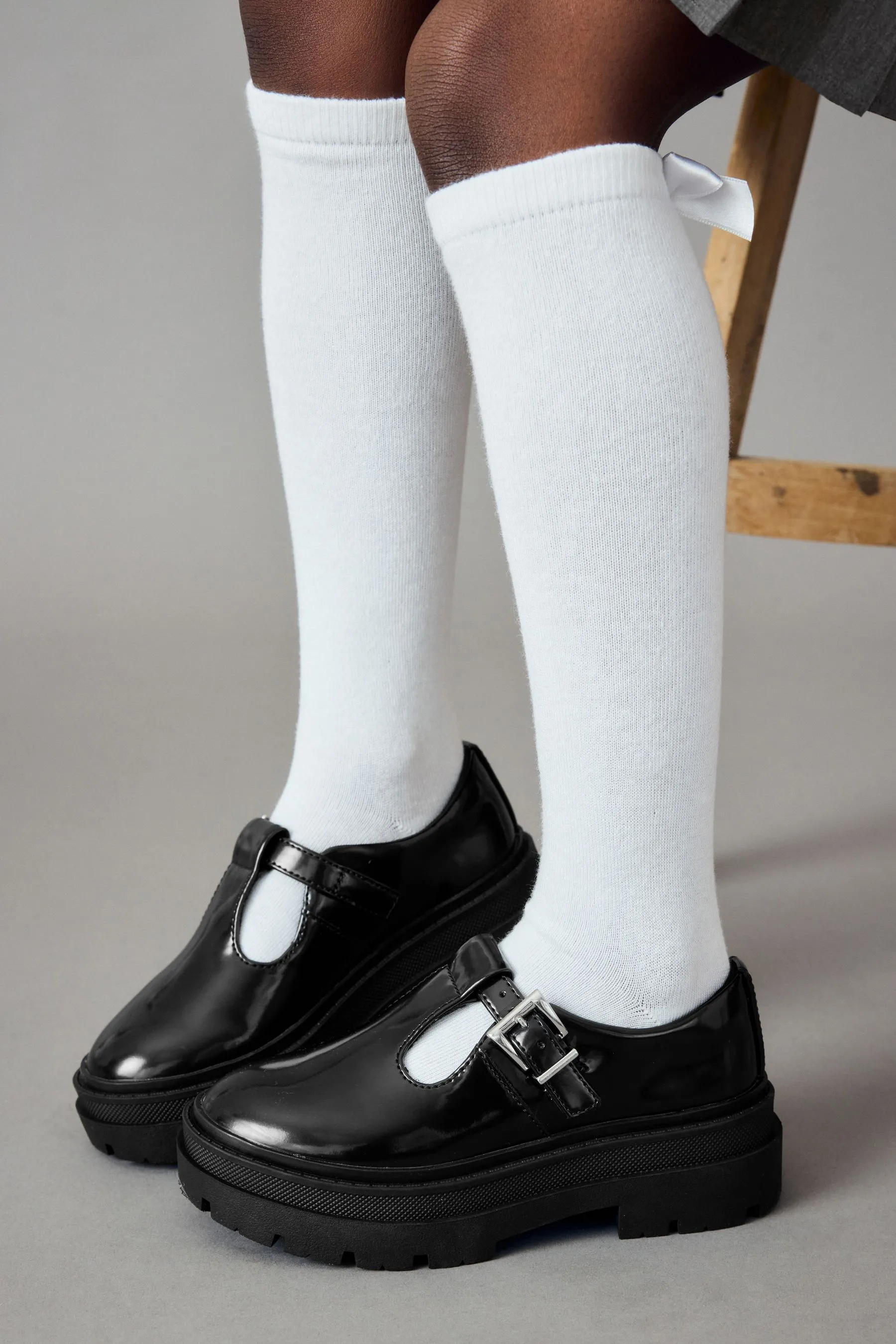 Scarpe per la scuola spessa    