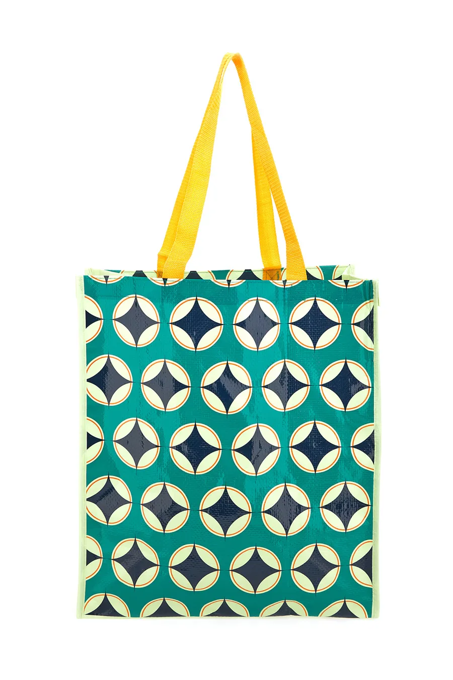 Shopper Pittarello Cerchi e Rombi Verde