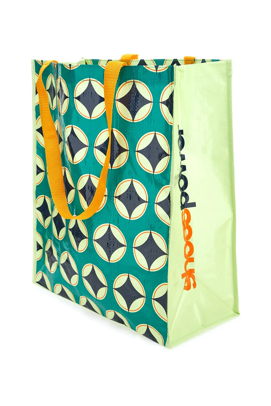 Shopper Pittarello Cerchi e Rombi Verde
