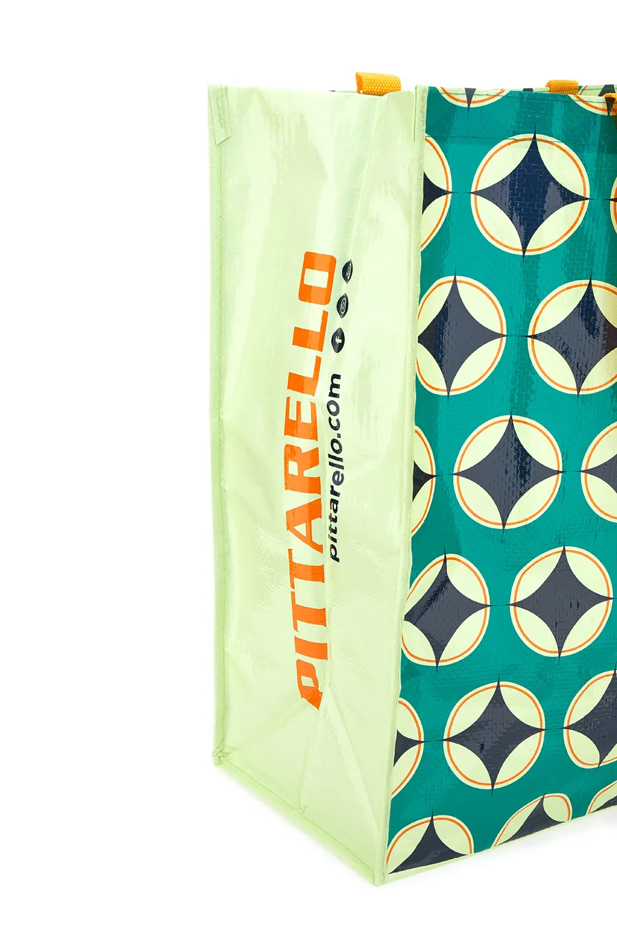 Shopper Pittarello Cerchi e Rombi Verde