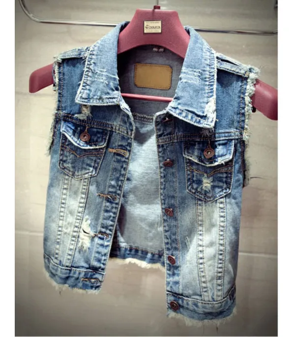 Smanicato in jeans Rina - Dream Shop