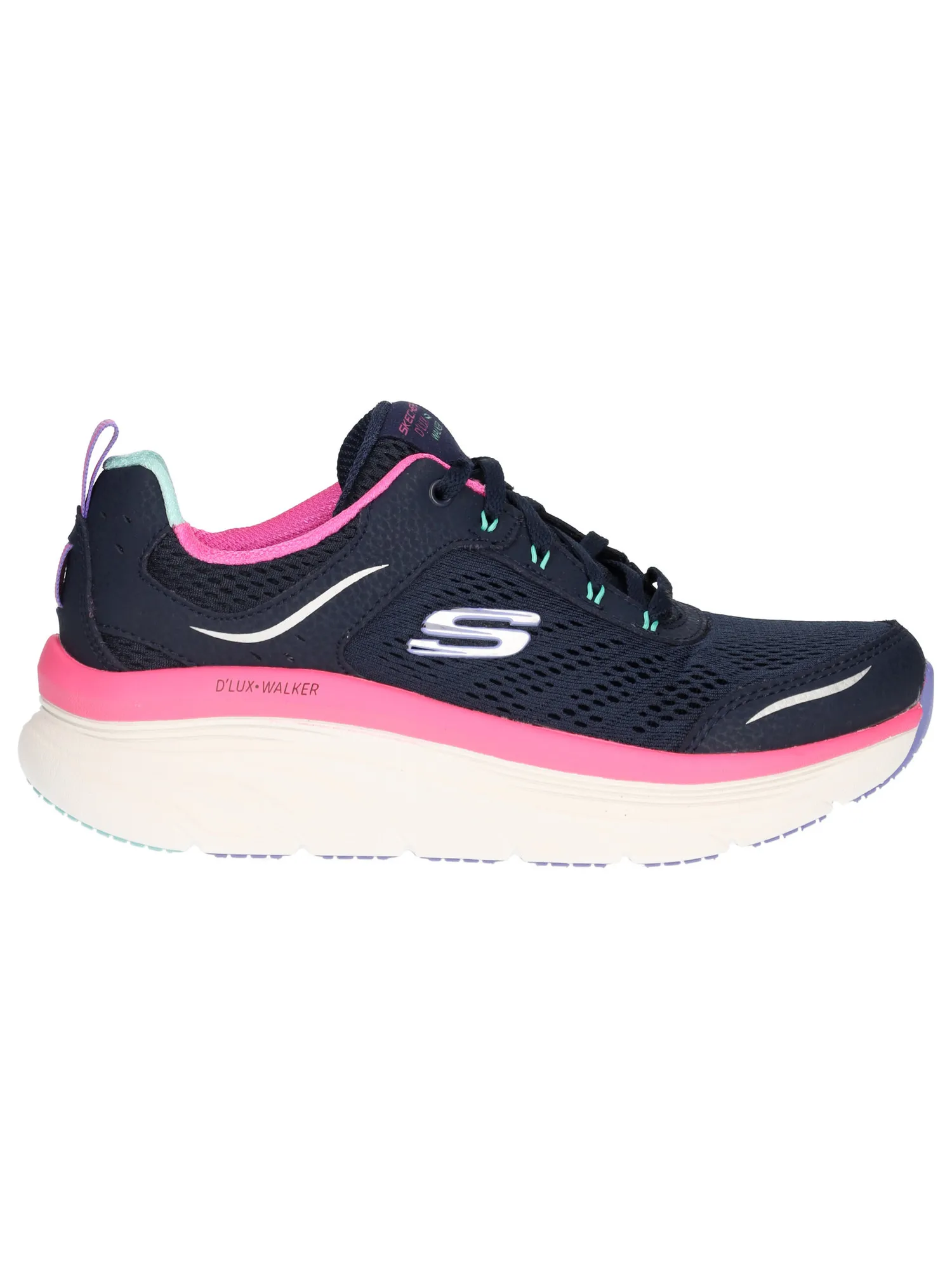 Sneaker Skechers D'Lux Walker da donna blu