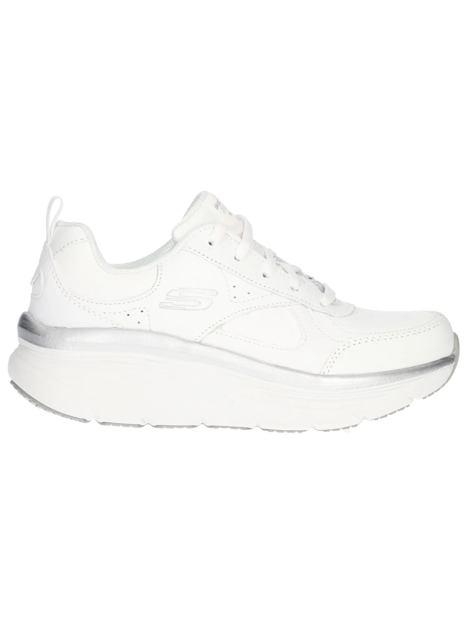 Sneaker SkechersD'Lux Walker da donna bianca