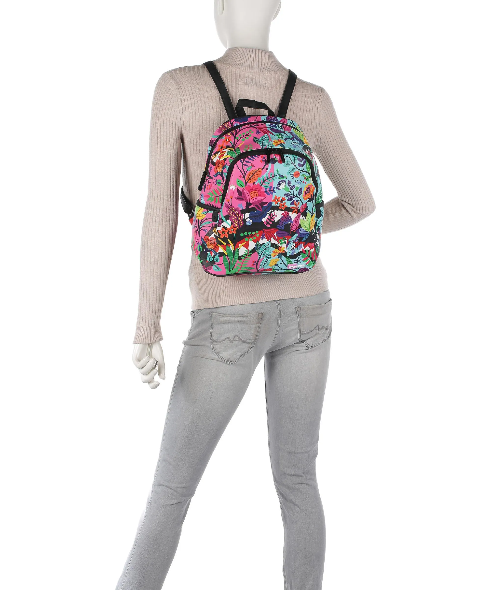  Sprayground Sanctuary Split 2.0 Zaino pelle sintetica multicolore  