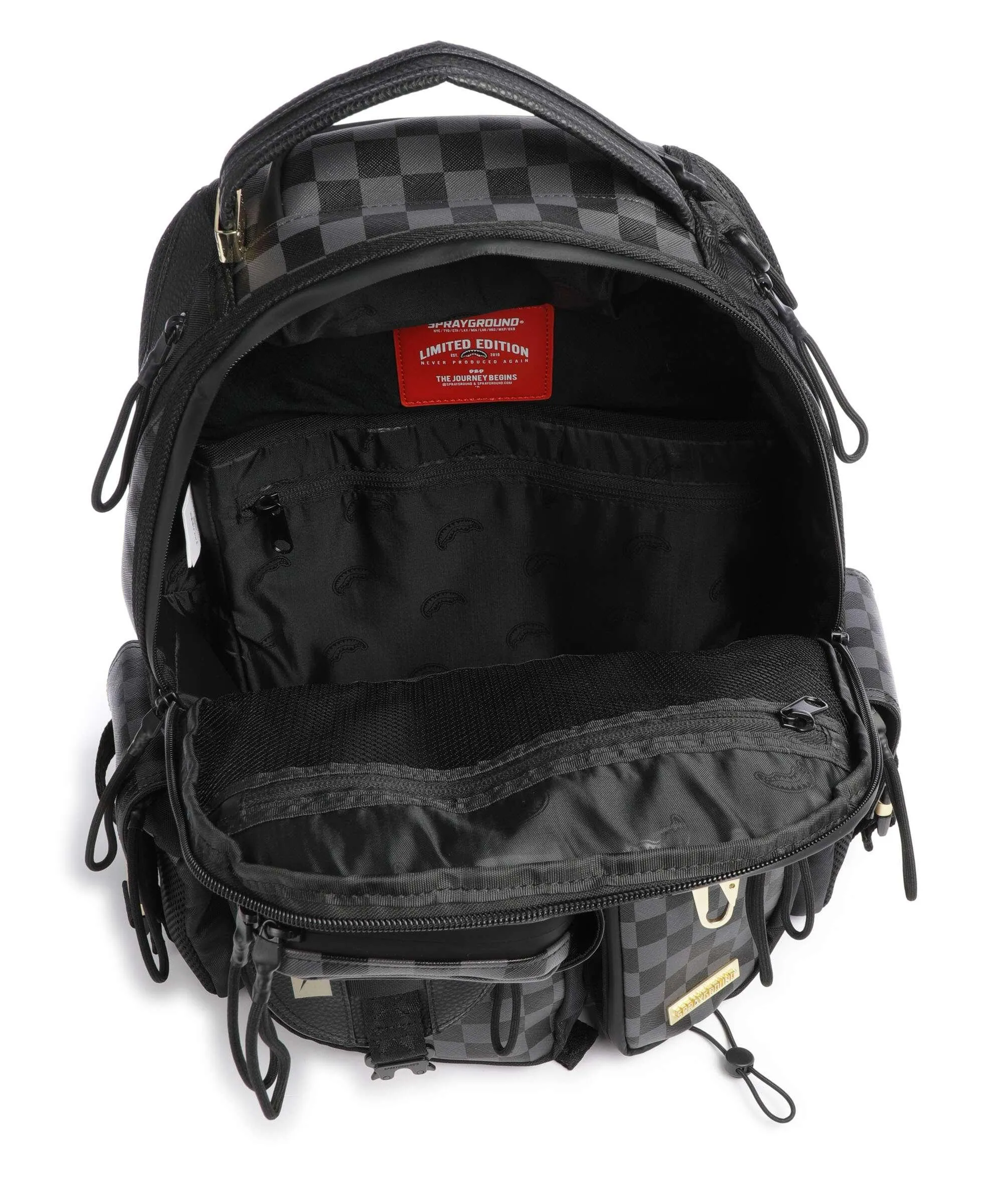  Sprayground Special Ops Zaino 13″ plastica grigio/nero  