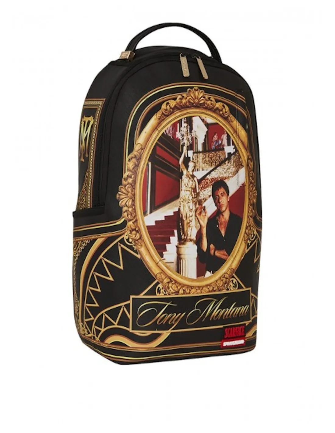 SPRAYGROUND ZAINO UNISEX,SCARFACE STAIRS BACKPACK