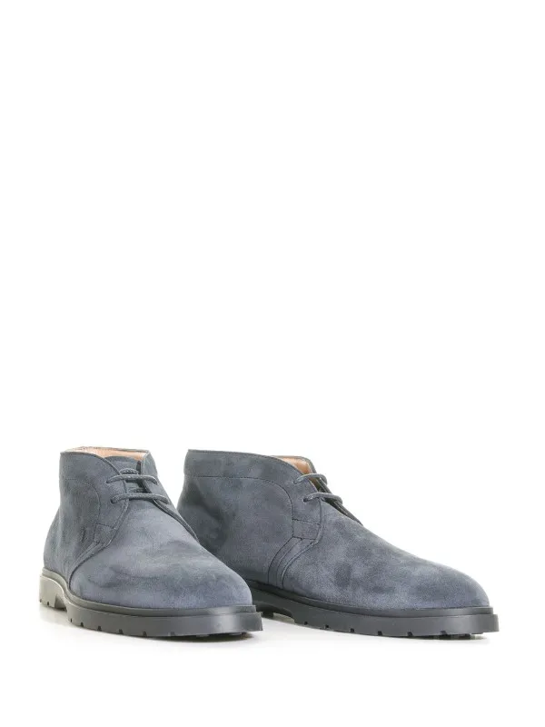 Suede ankle boot