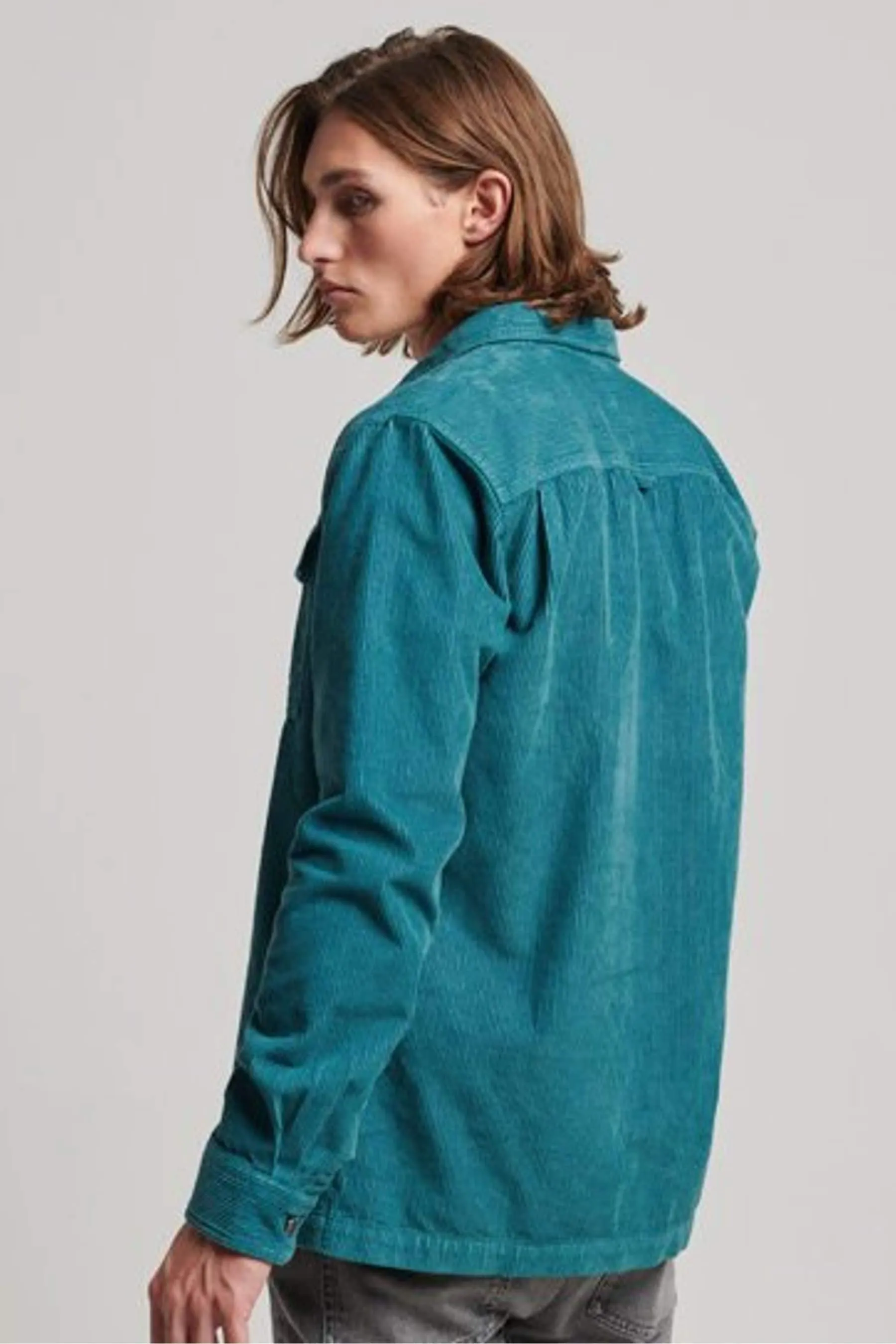 Superdry - Camicia vintage in velluto a coste