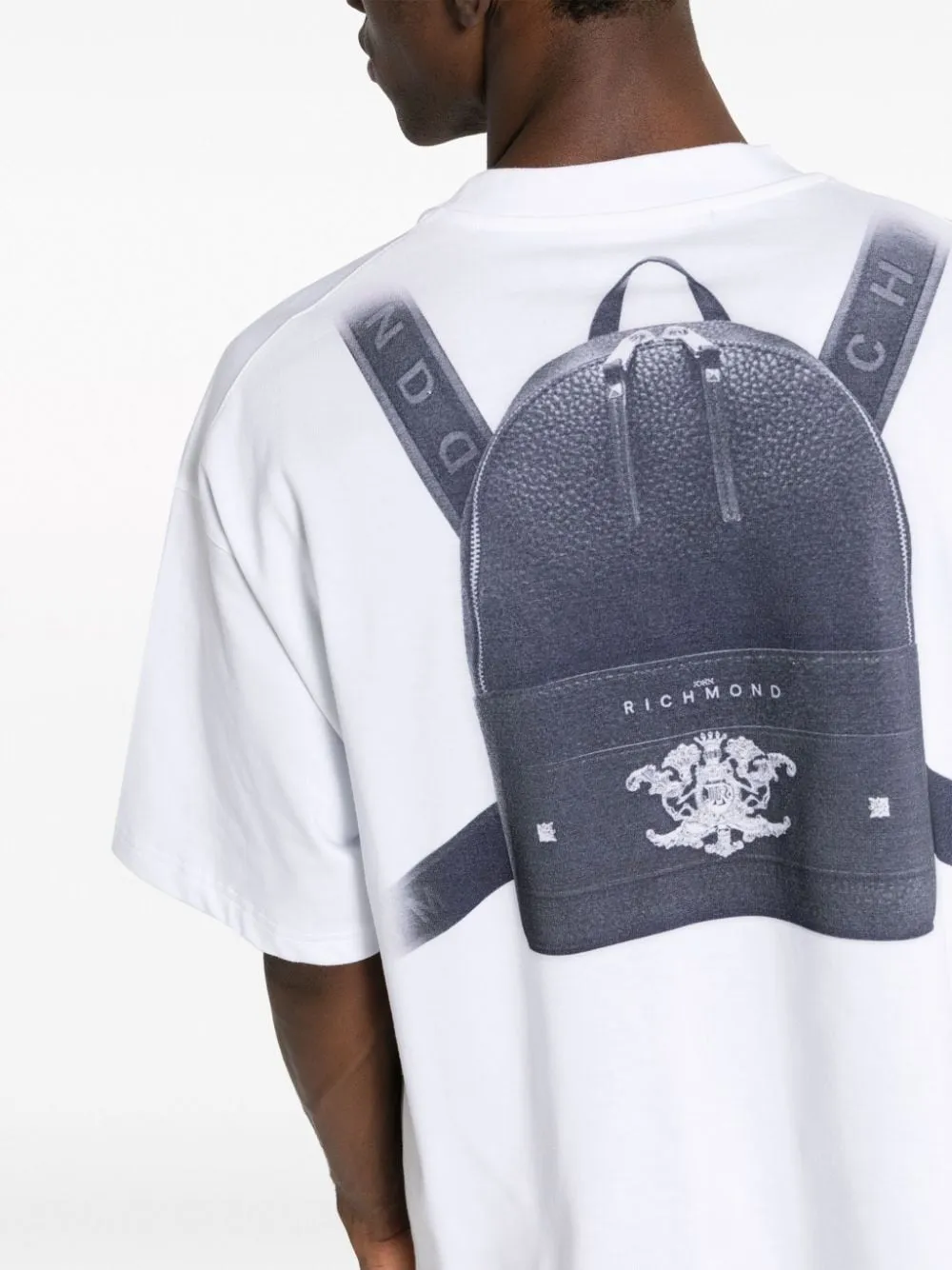 t-shirt stampa zaino