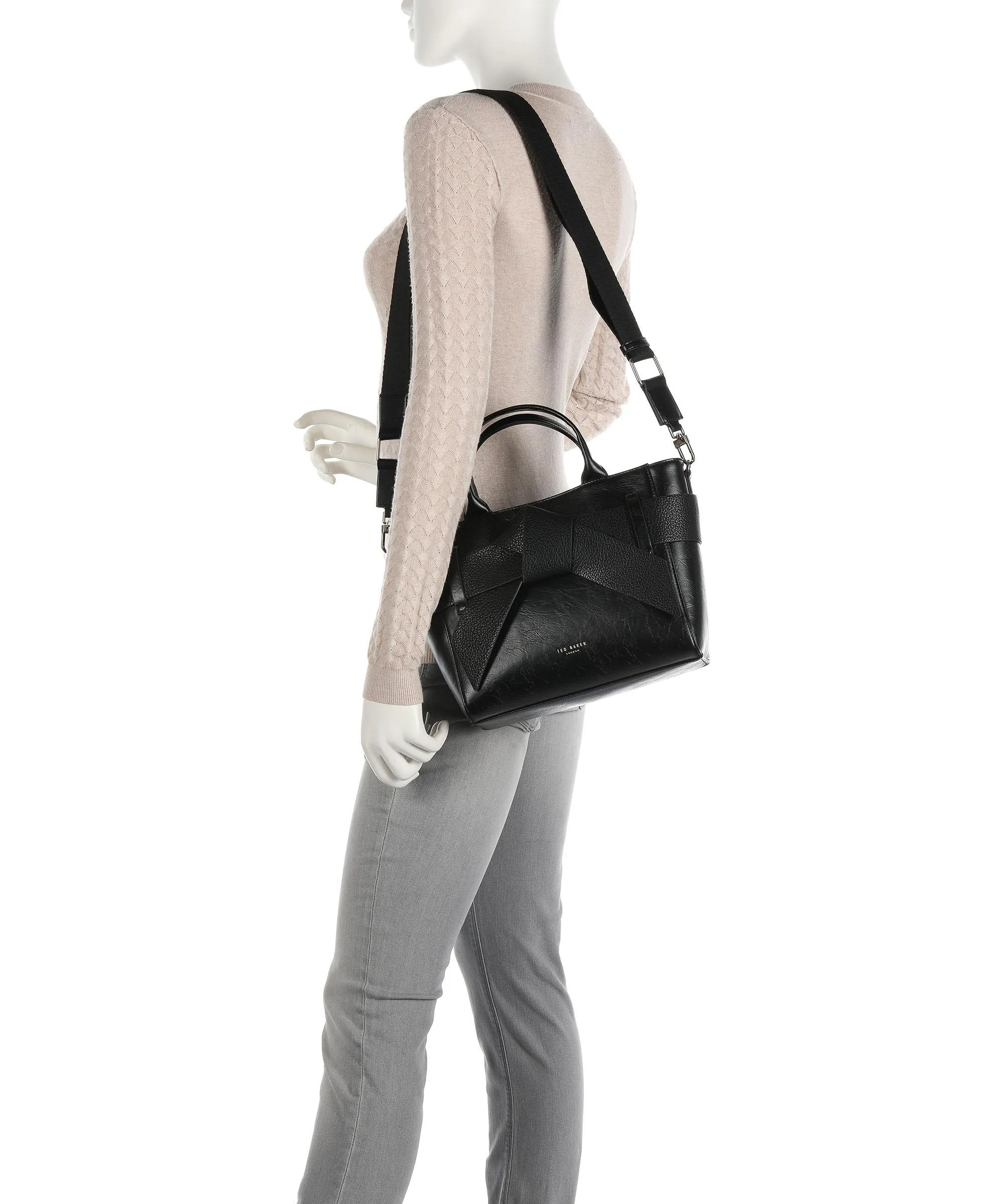  Ted Baker Jimsa Borsa a mano pelle sintetica nero  