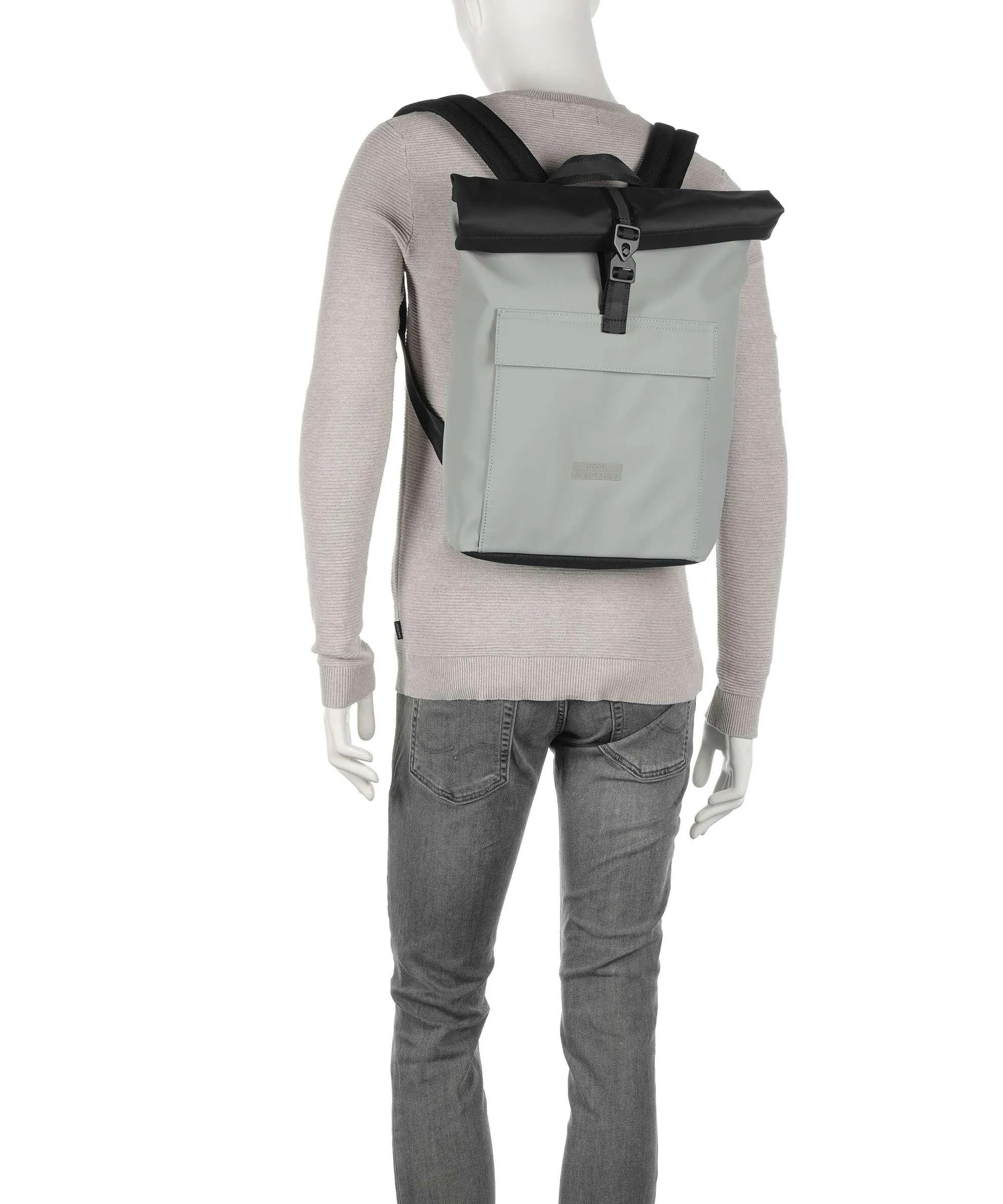  Ucon Acrobatics Aloe Jasper Mini Zaino roll-top 16″ poliestere grigio/nero  