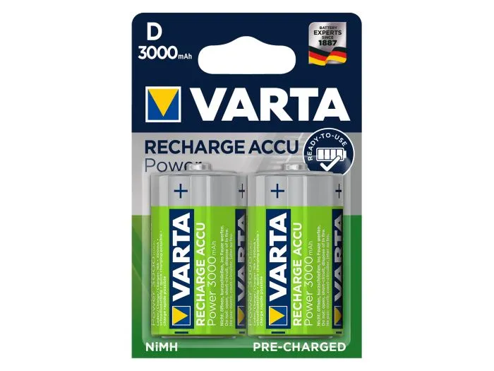 Varta Recharge Accu Power D 2 pile ricaricabili