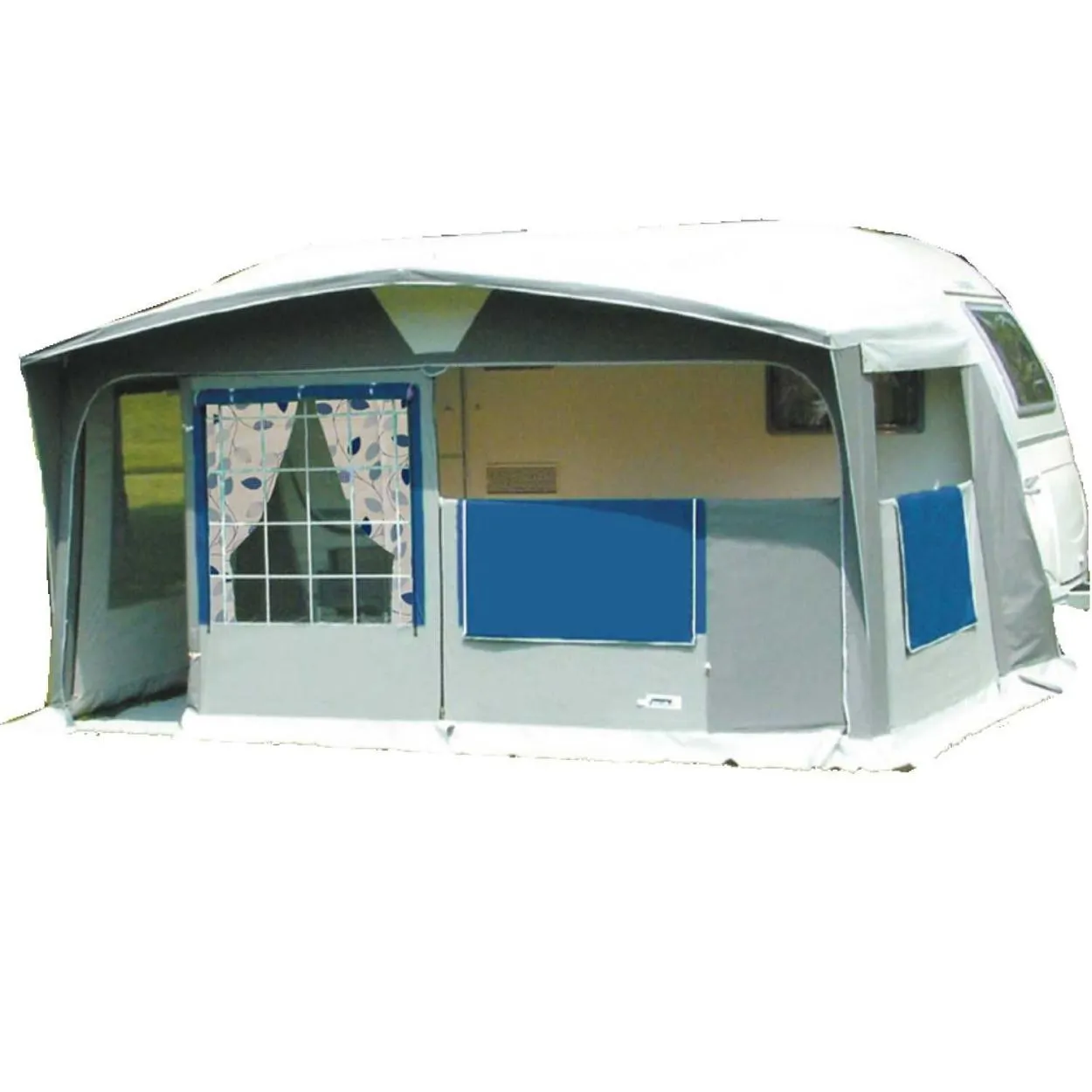 Veranda per Roulotte Capri Blu - Linea CLASSIC della ConVer